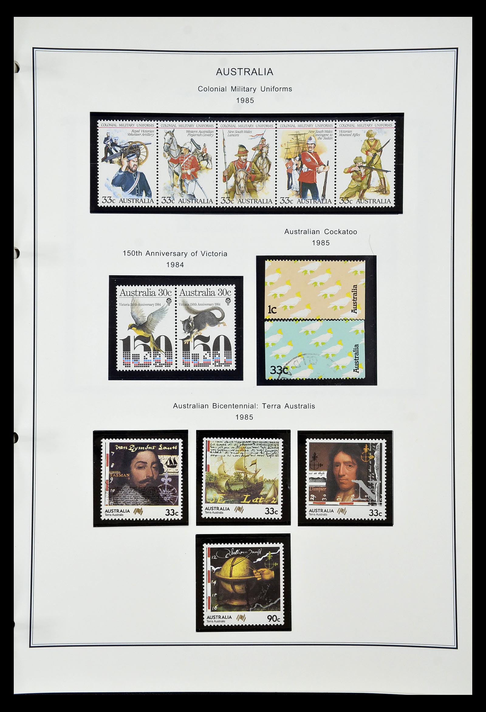34903 109 - Postzegelverzameling 34903 Australië 1913-1999.