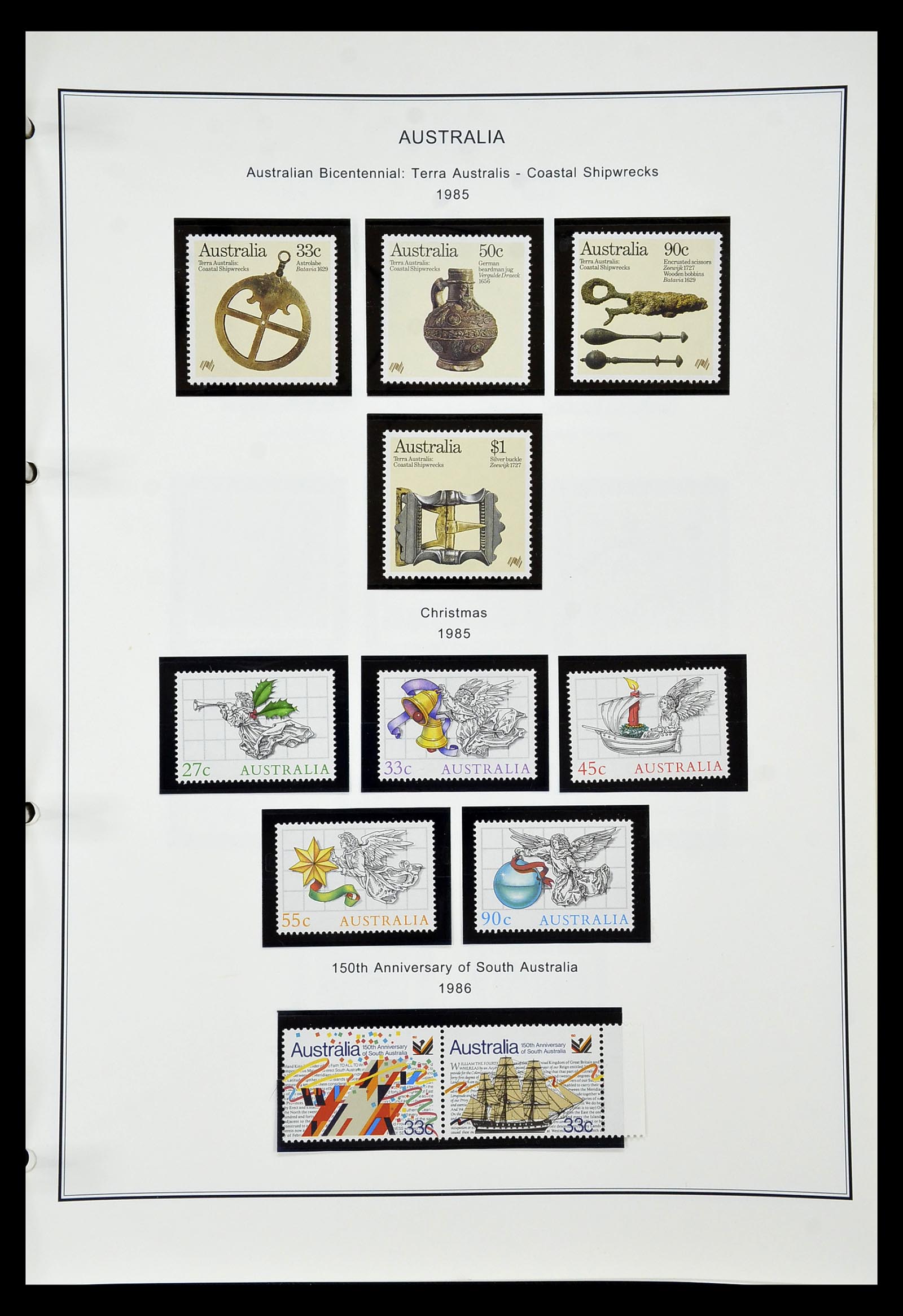 34903 112 - Postzegelverzameling 34903 Australië 1913-1999.