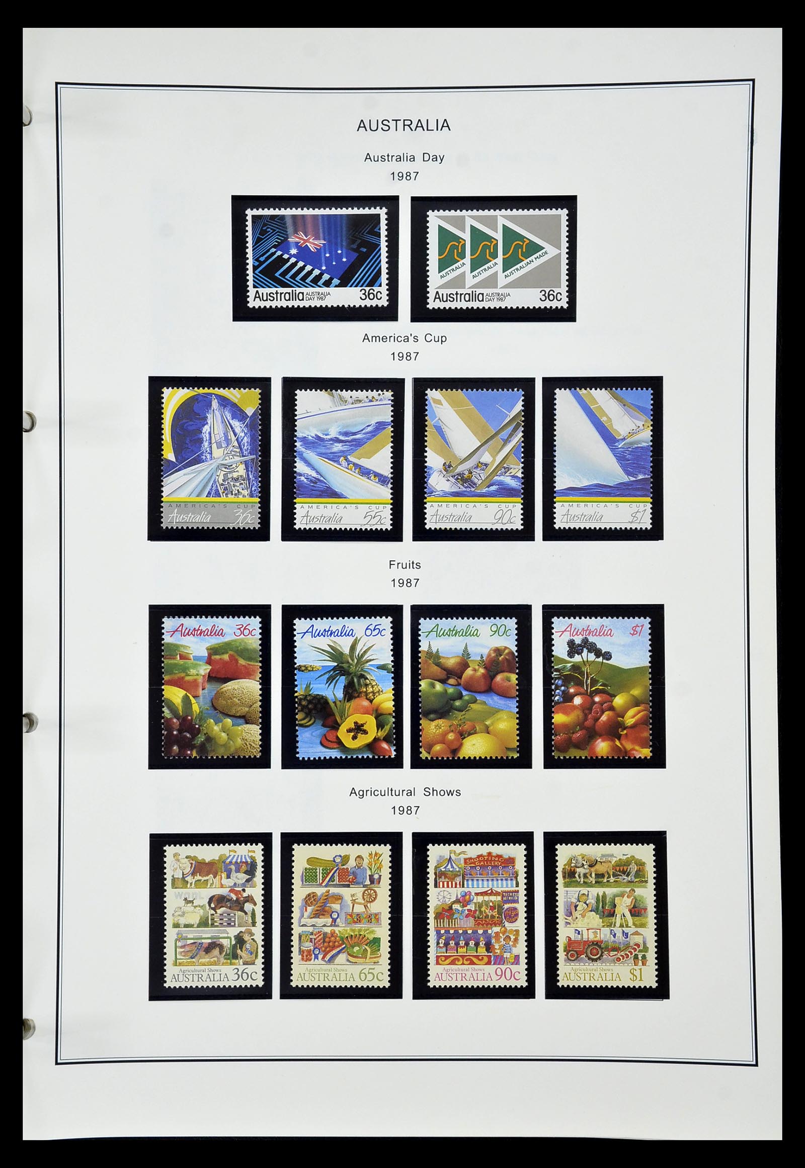 34903 118 - Postzegelverzameling 34903 Australië 1913-1999.