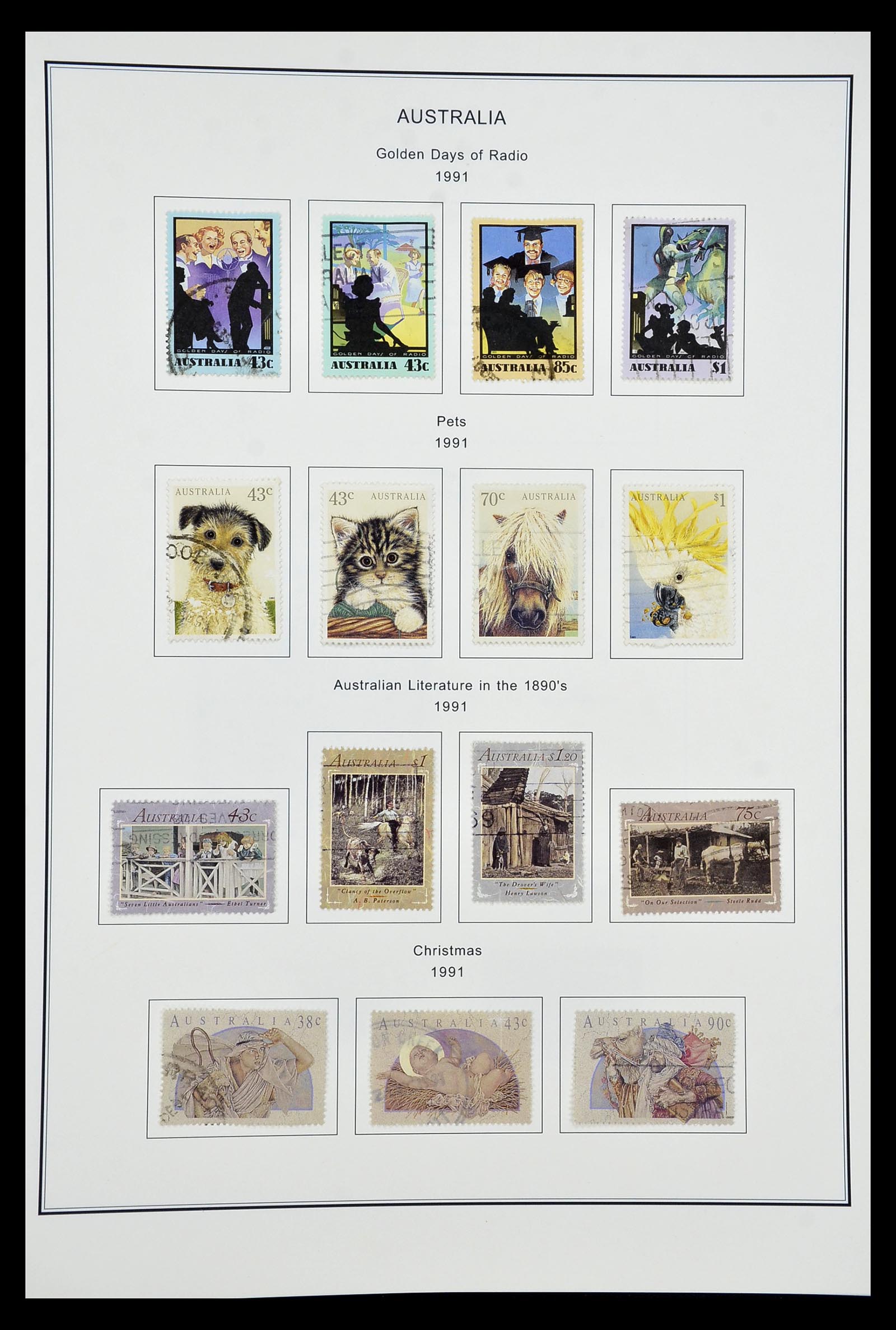 34903 141 - Postzegelverzameling 34903 Australië 1913-1999.