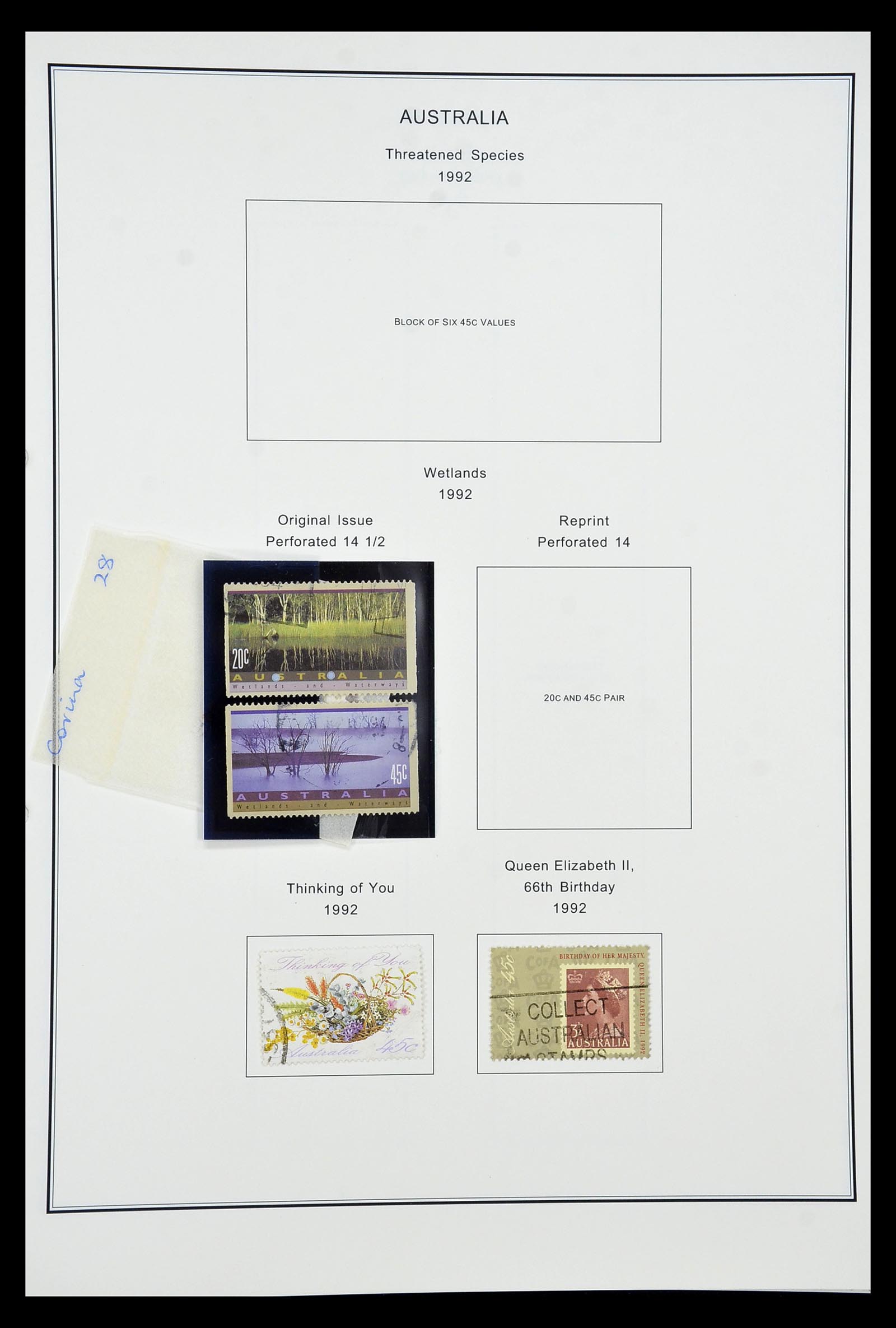 34903 142 - Stamp Collection 34903 Australia 1913-1999.