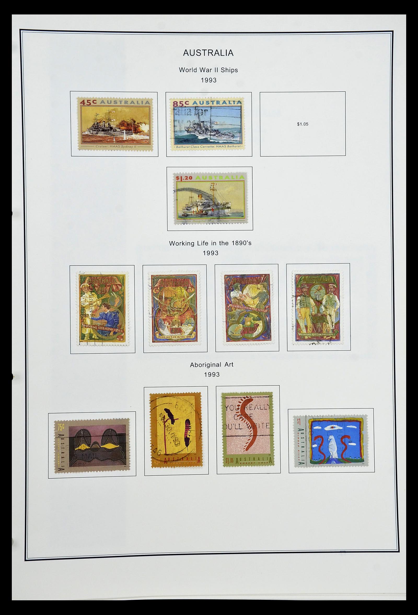 34903 149 - Postzegelverzameling 34903 Australië 1913-1999.