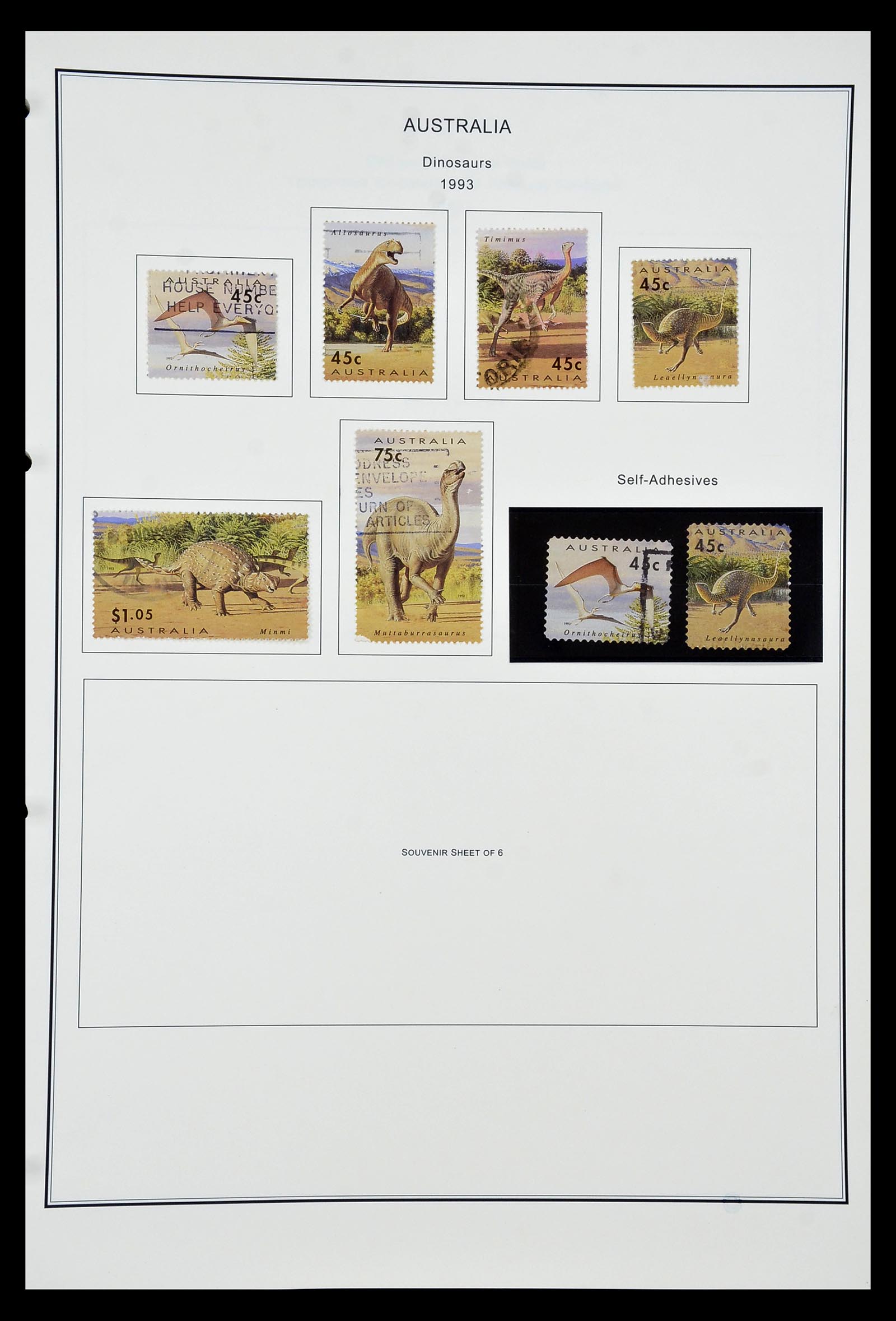 34903 151 - Stamp Collection 34903 Australia 1913-1999.