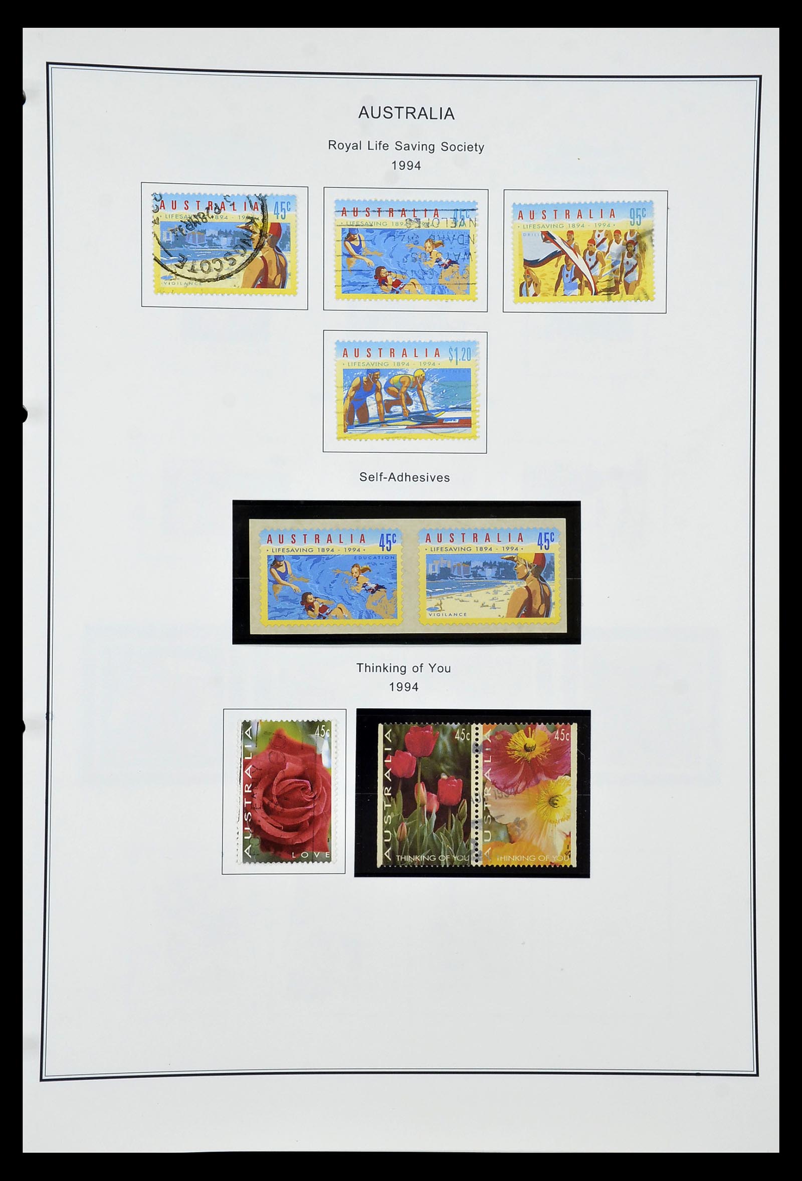 34903 153 - Postzegelverzameling 34903 Australië 1913-1999.