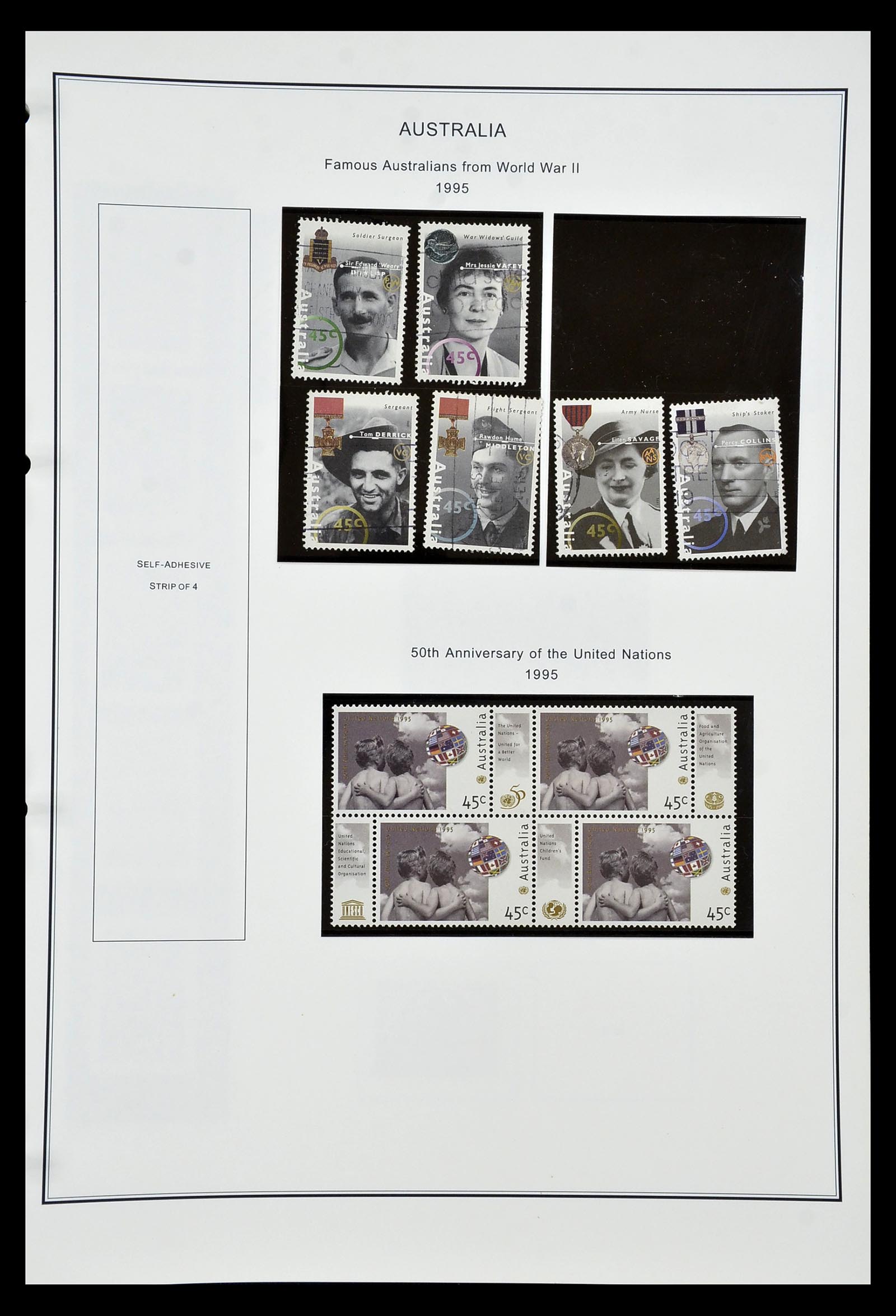 34903 160 - Postzegelverzameling 34903 Australië 1913-1999.