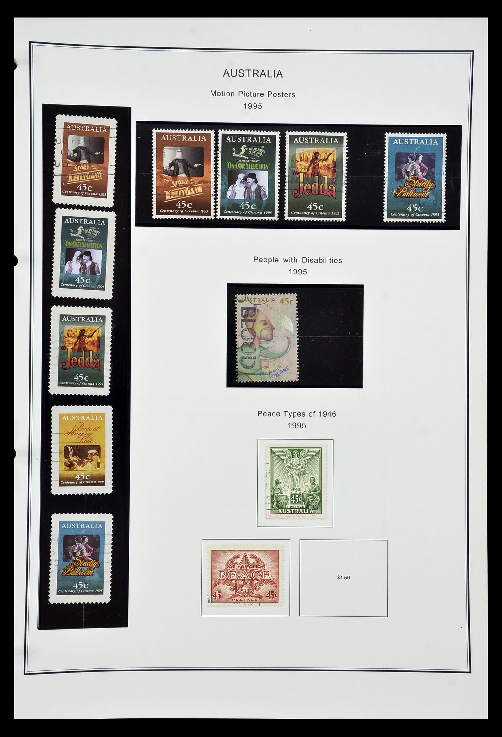 34903 161 - Postzegelverzameling 34903 Australië 1913-1999.