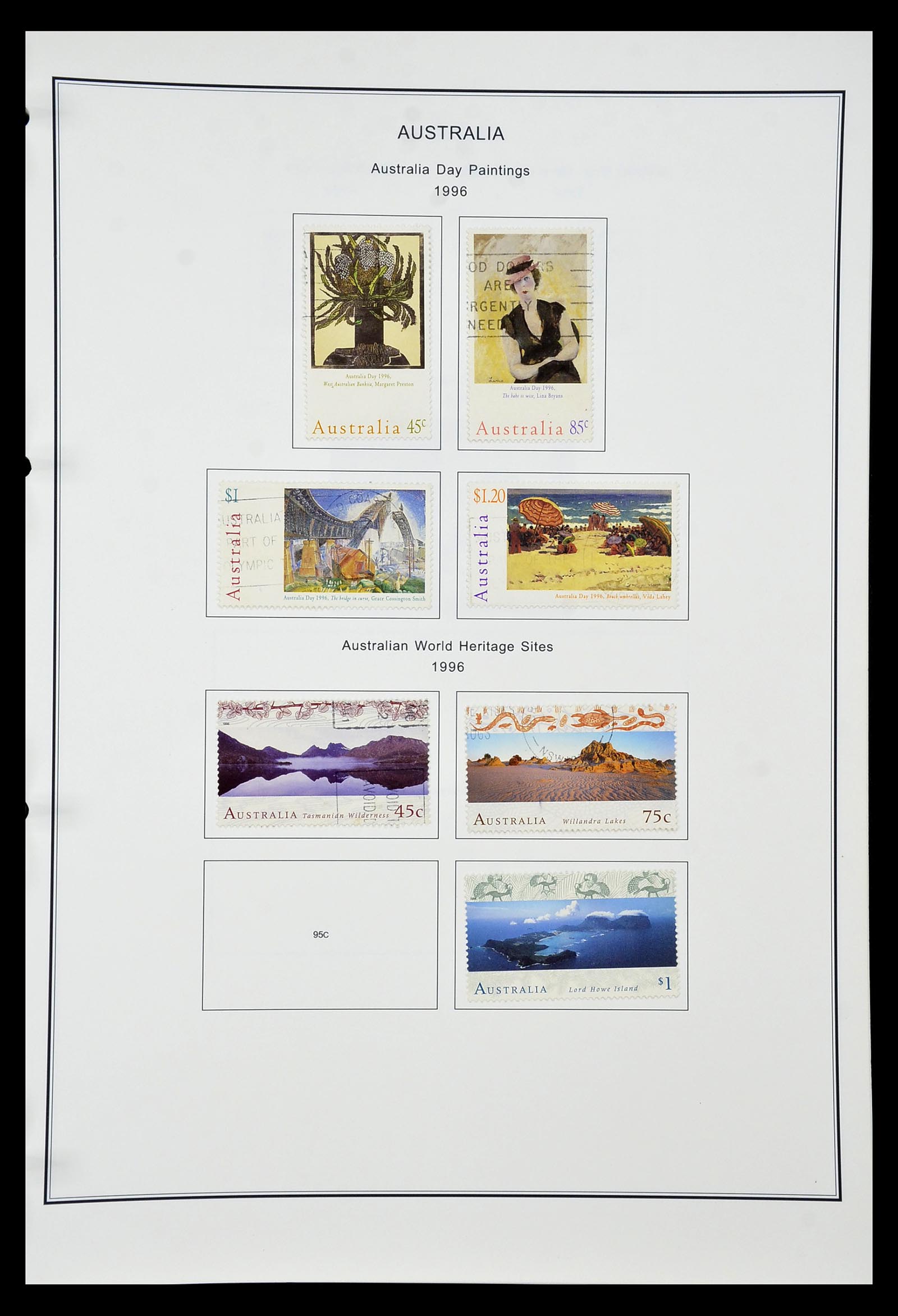 34903 165 - Postzegelverzameling 34903 Australië 1913-1999.