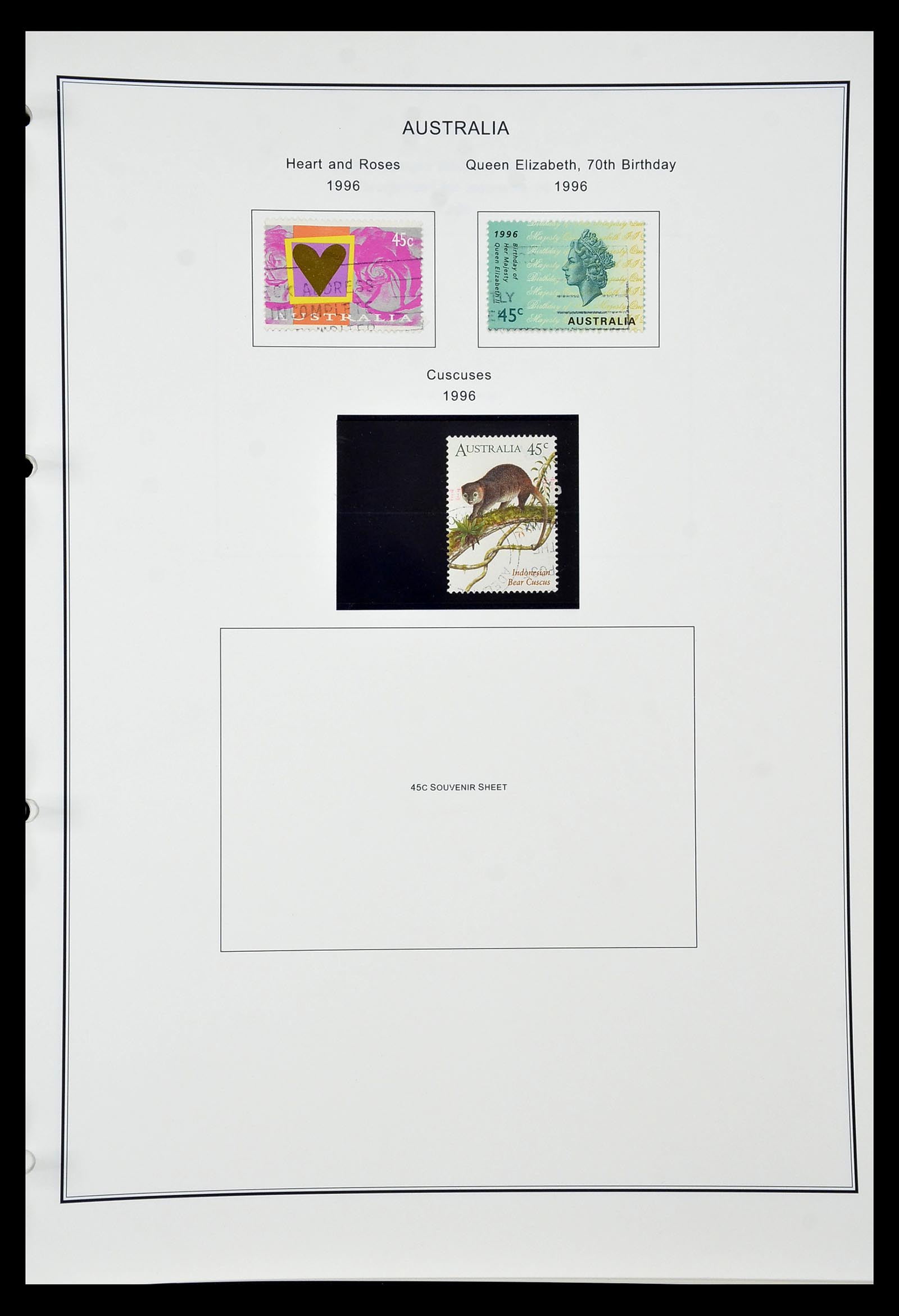 34903 166 - Postzegelverzameling 34903 Australië 1913-1999.