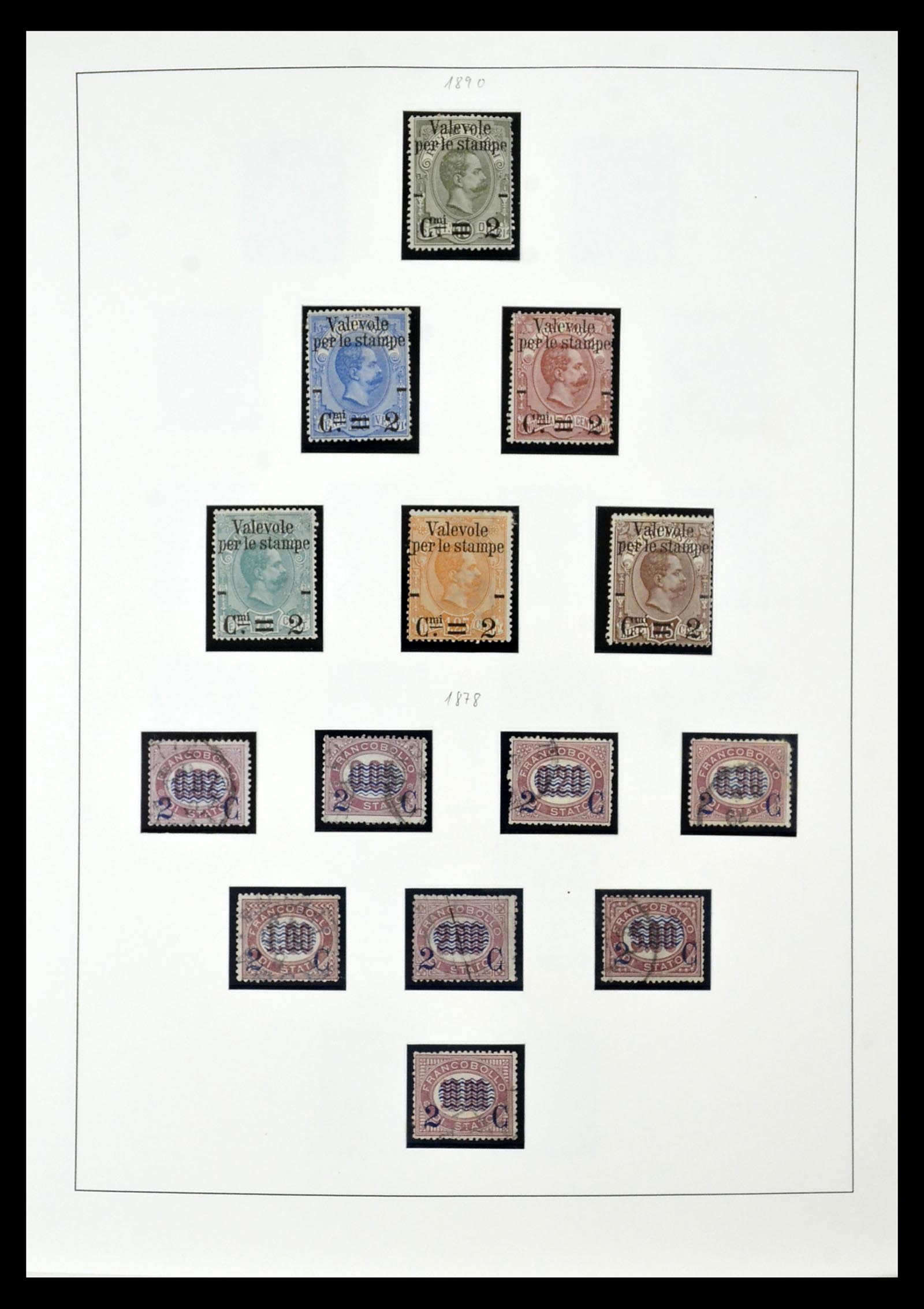 34908 005 - Stamp Collection 34908 Italy 1861-1975.