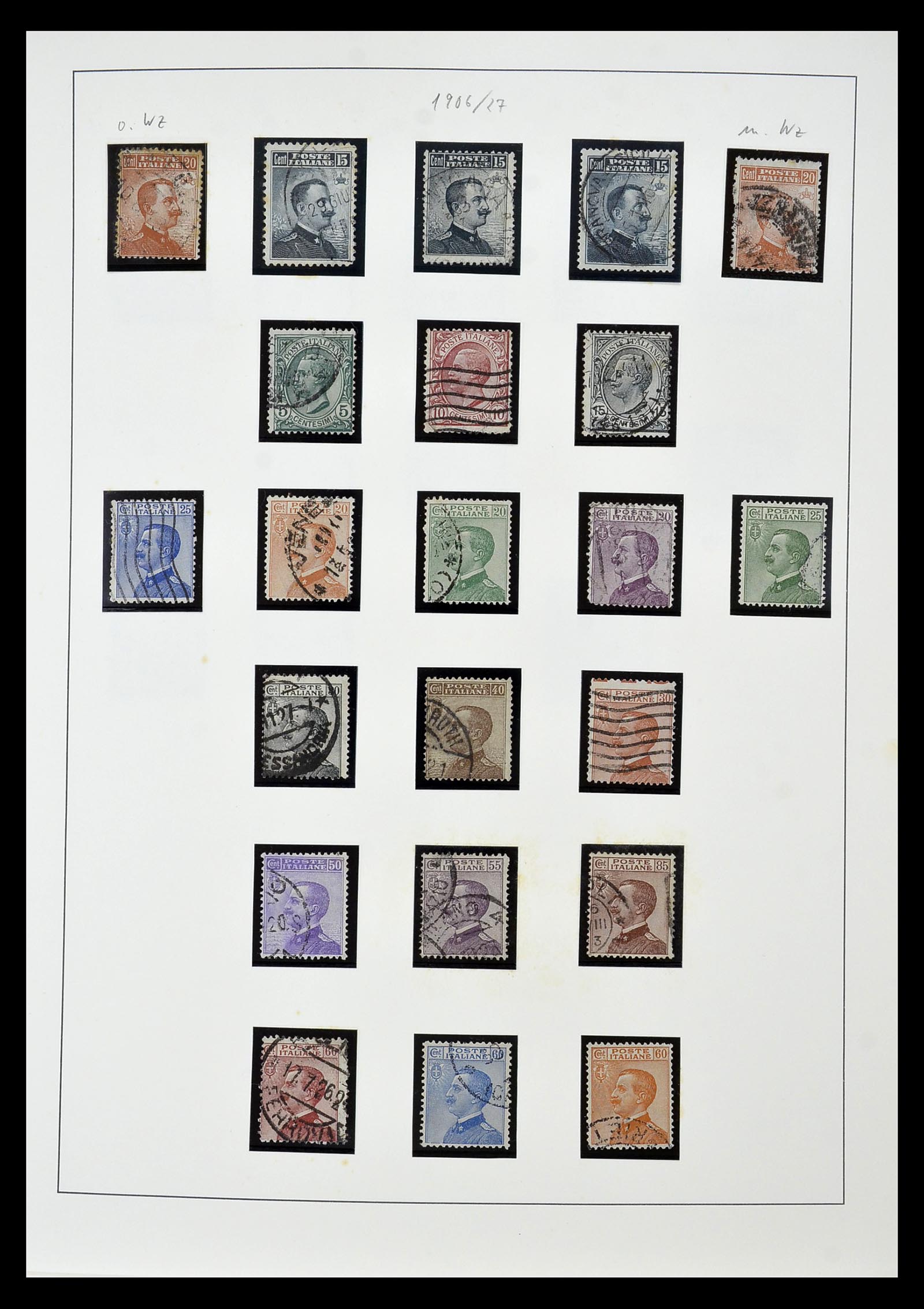34908 007 - Stamp Collection 34908 Italy 1861-1975.
