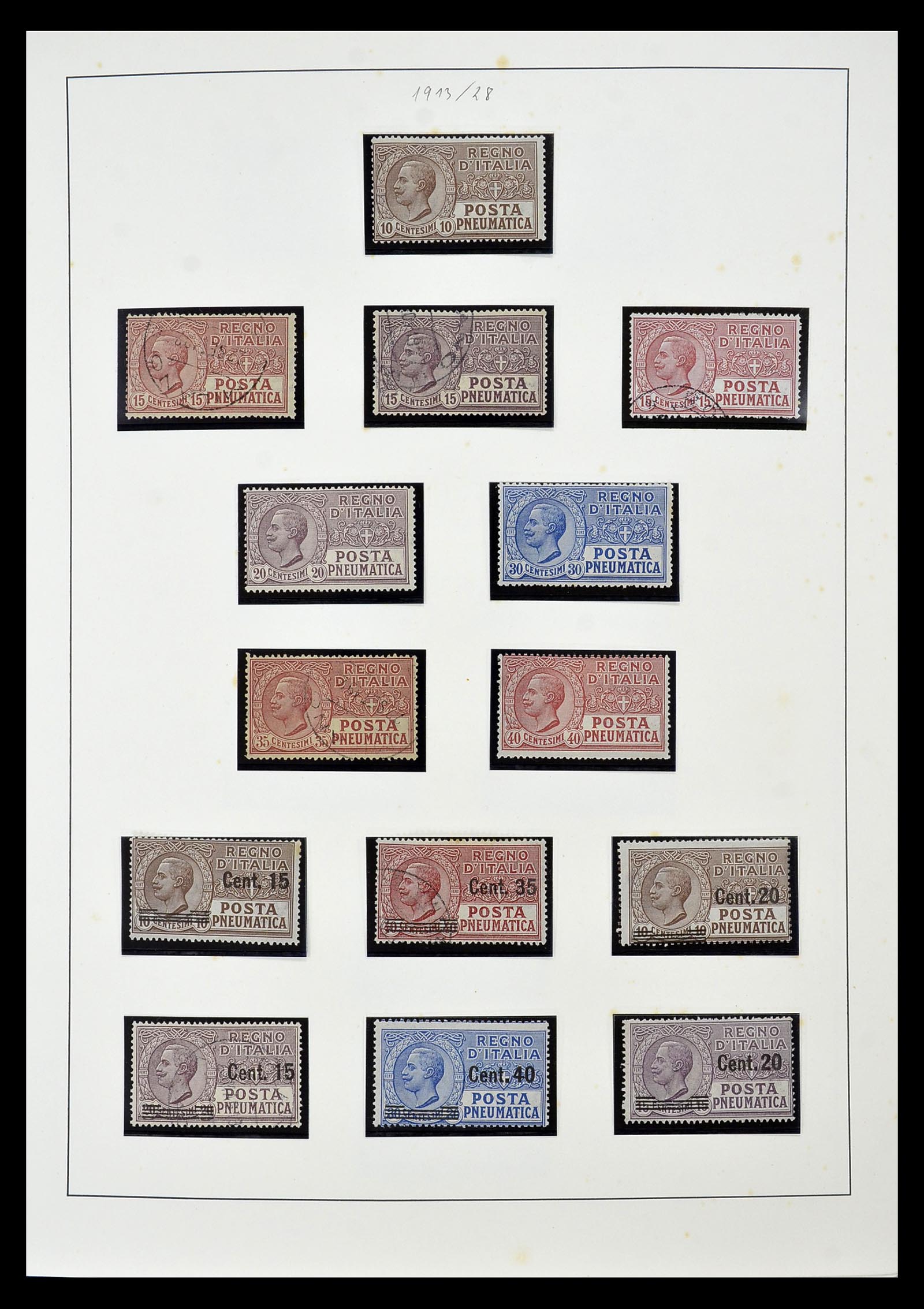 34908 012 - Stamp Collection 34908 Italy 1861-1975.