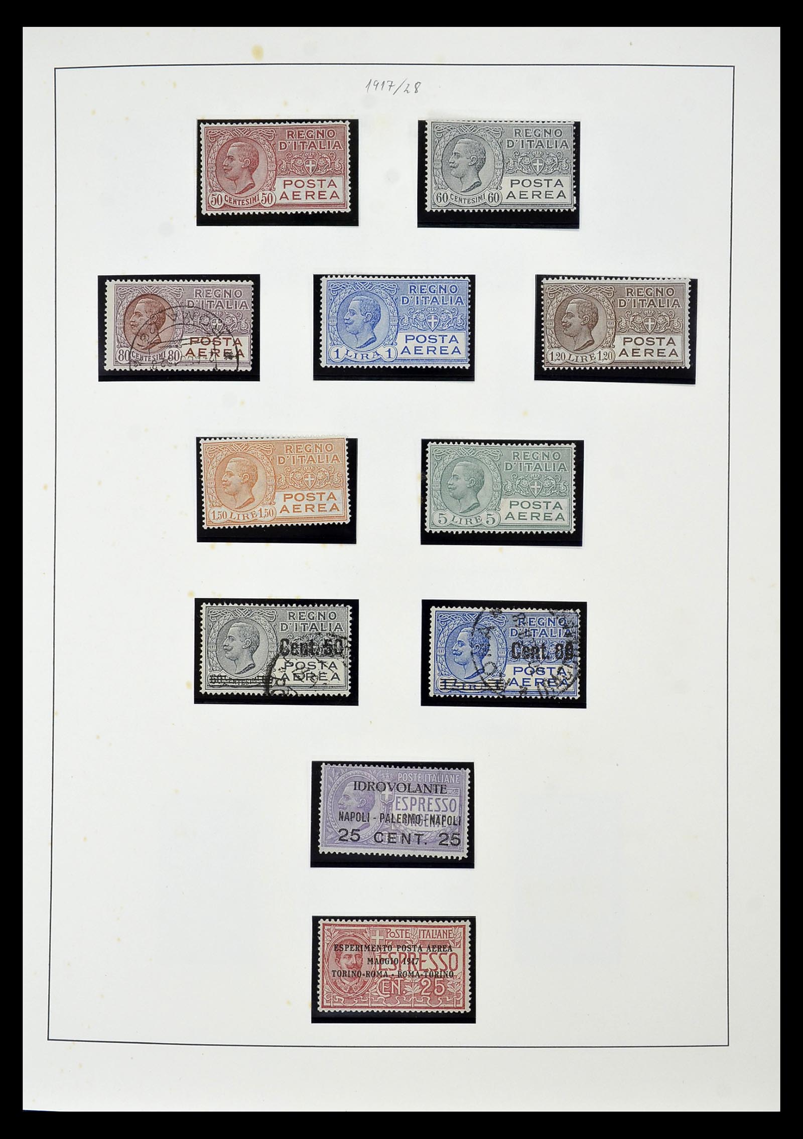 34908 013 - Stamp Collection 34908 Italy 1861-1975.