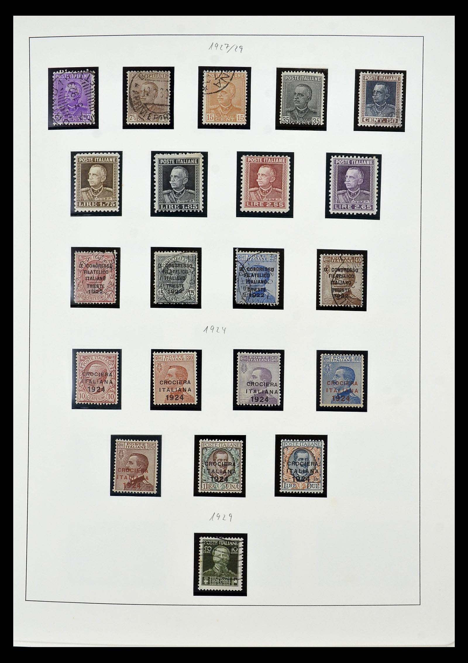 34908 018 - Stamp Collection 34908 Italy 1861-1975.