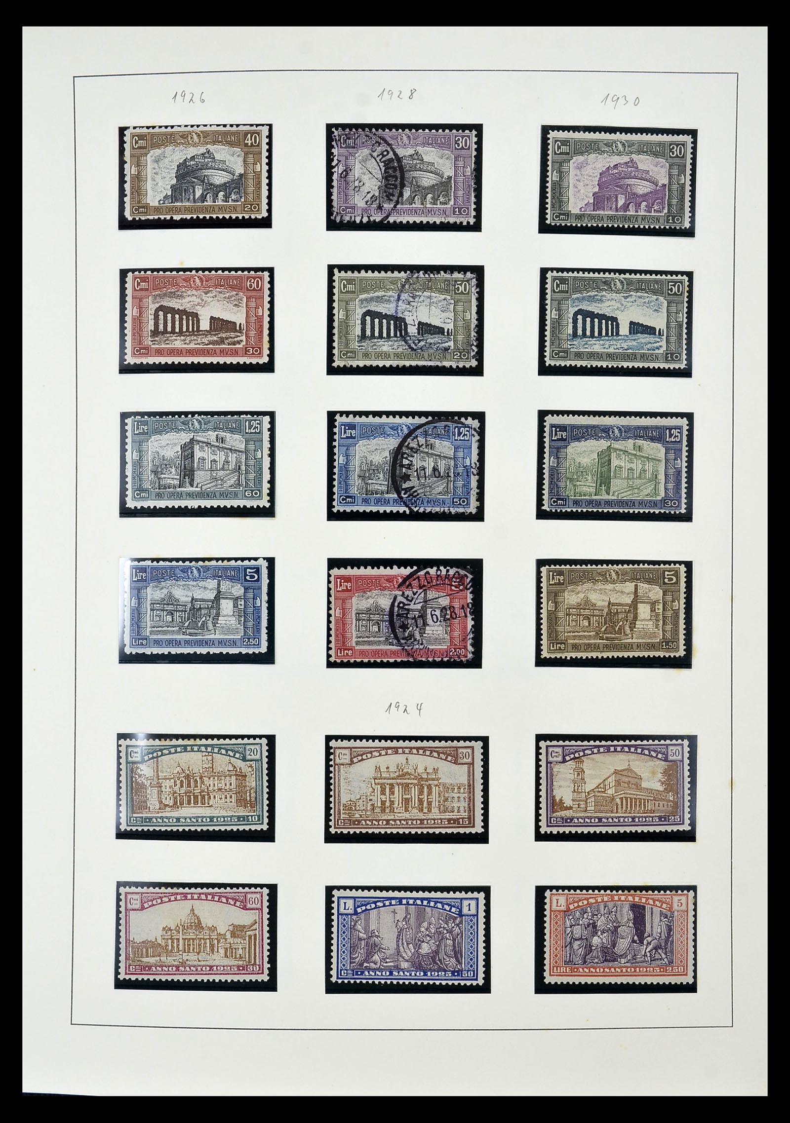 34908 019 - Stamp Collection 34908 Italy 1861-1975.