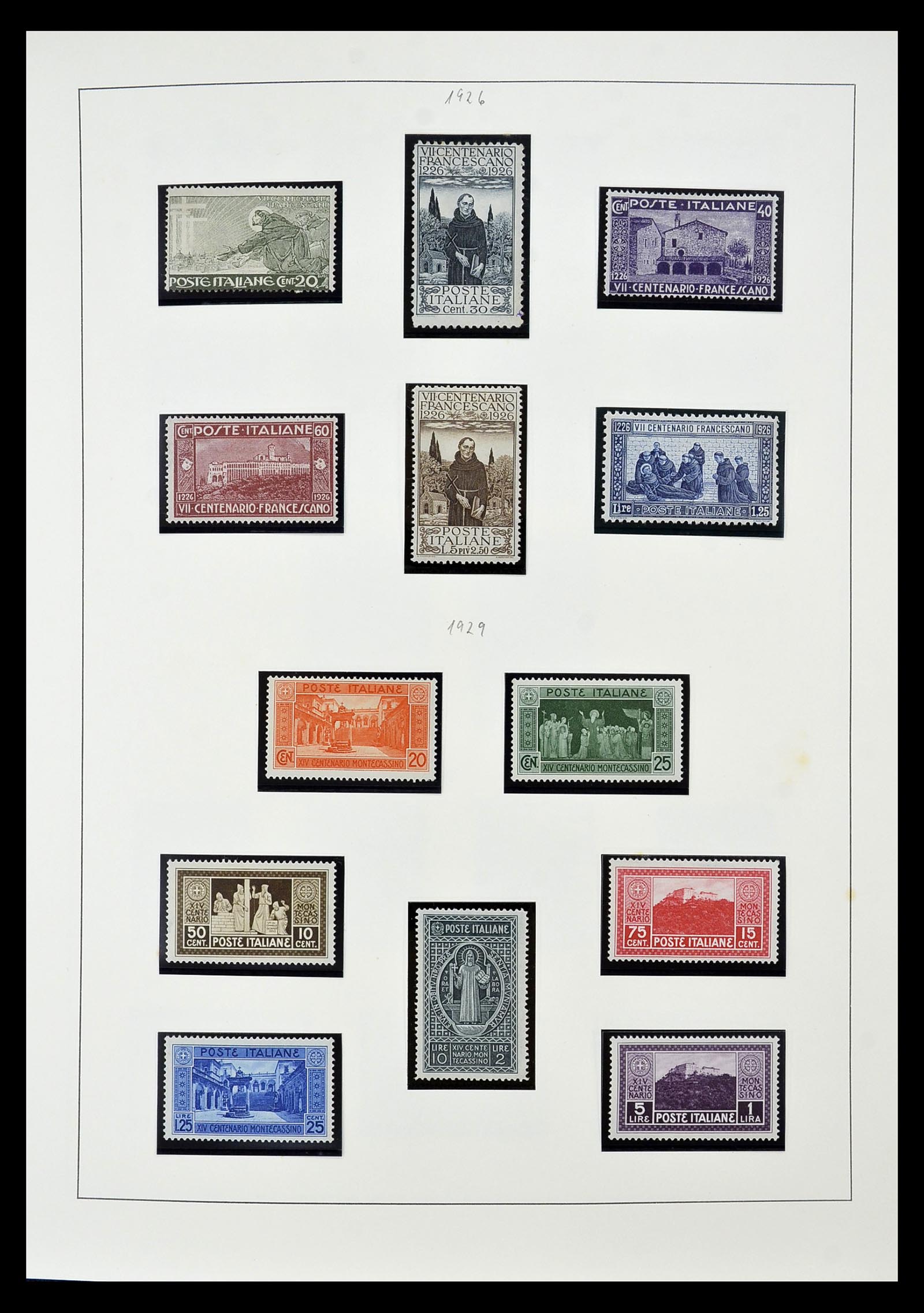 34908 020 - Stamp Collection 34908 Italy 1861-1975.