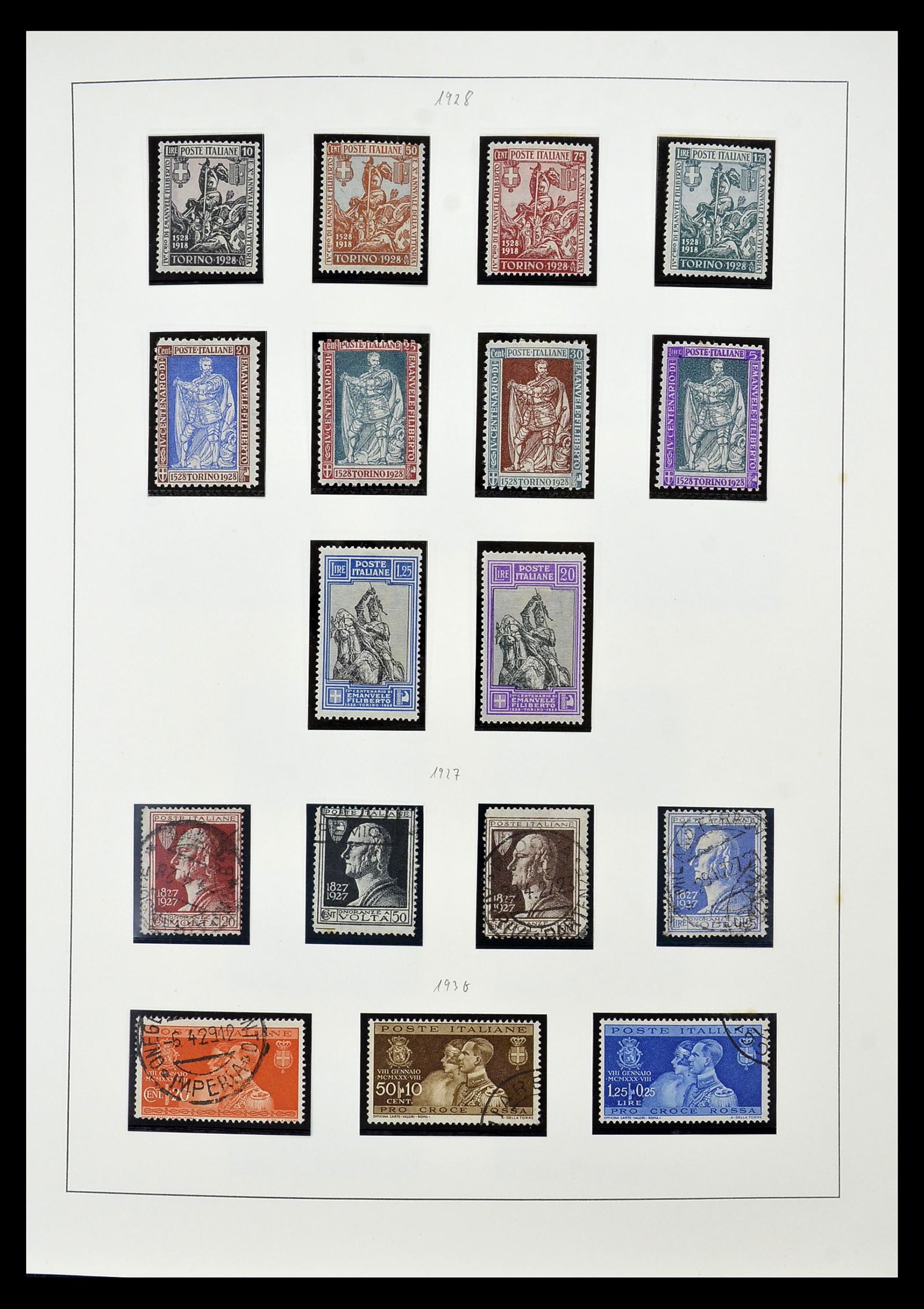 34908 021 - Stamp Collection 34908 Italy 1861-1975.