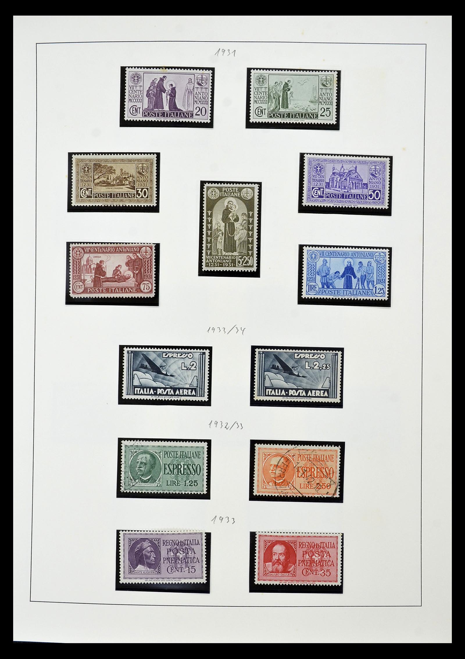 34908 022 - Stamp Collection 34908 Italy 1861-1975.
