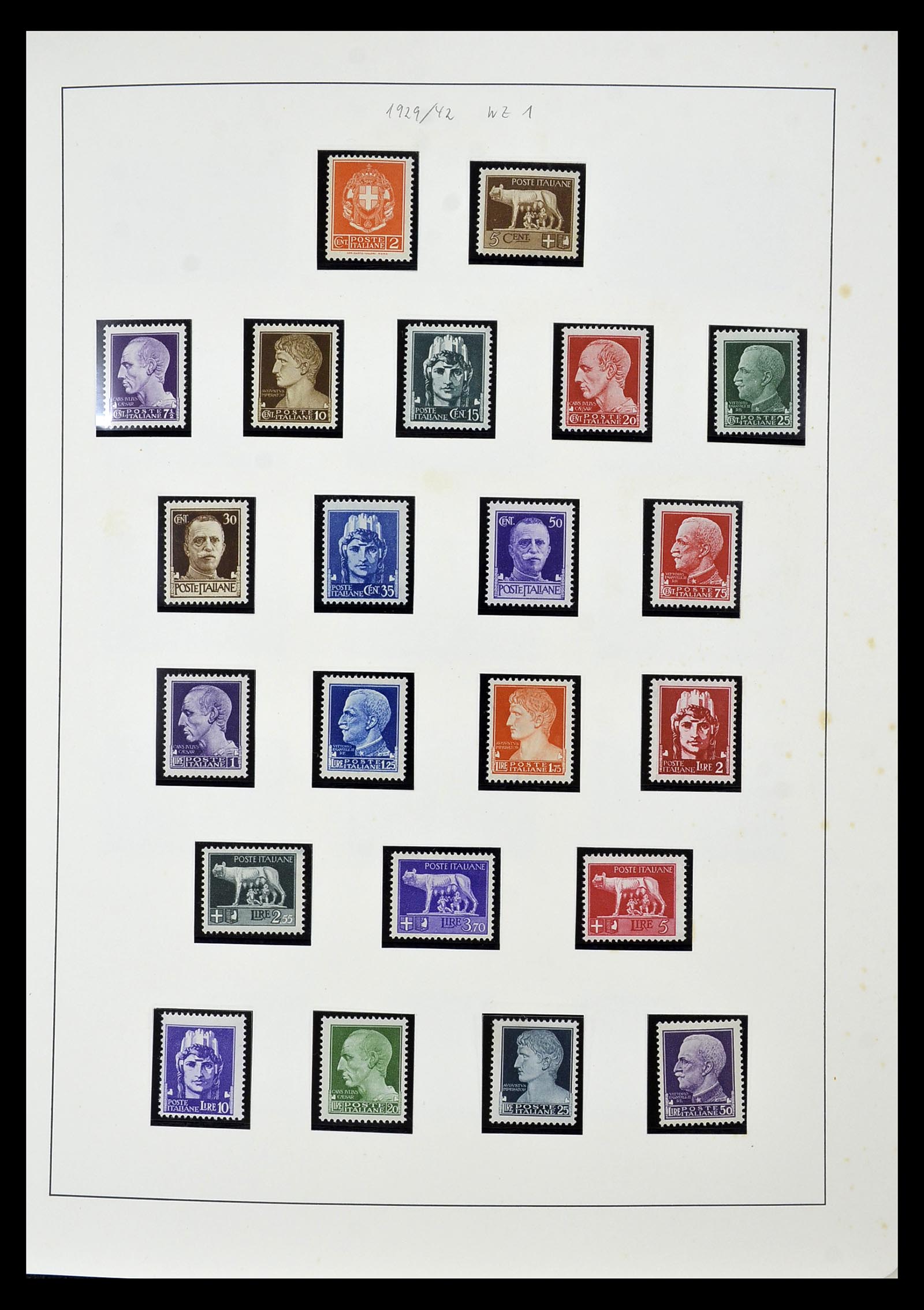 34908 025 - Stamp Collection 34908 Italy 1861-1975.