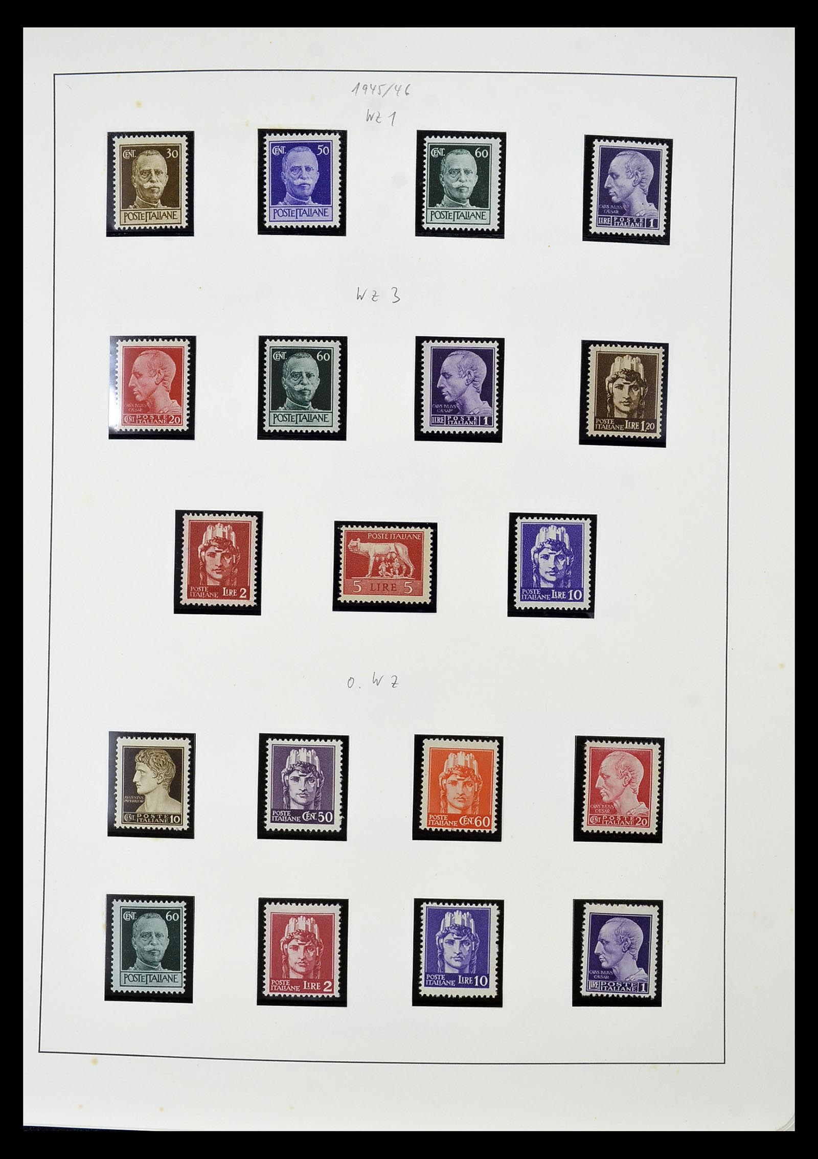34908 028 - Stamp Collection 34908 Italy 1861-1975.