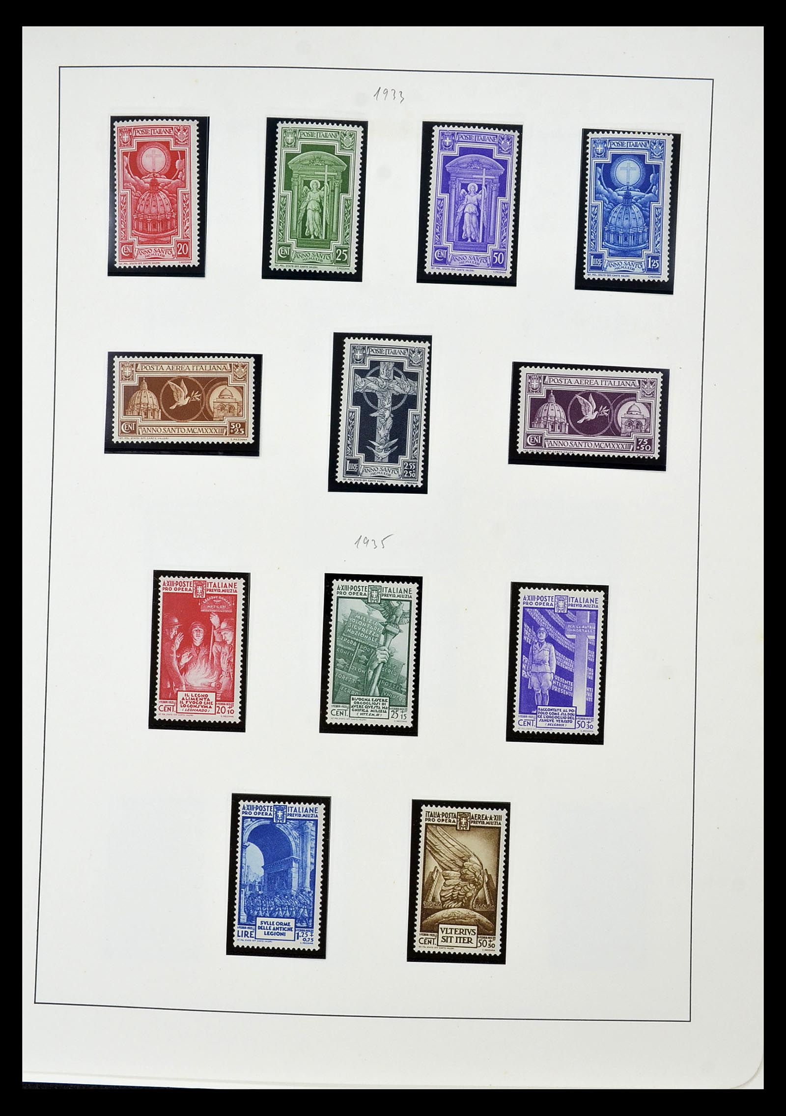 34908 035 - Stamp Collection 34908 Italy 1861-1975.
