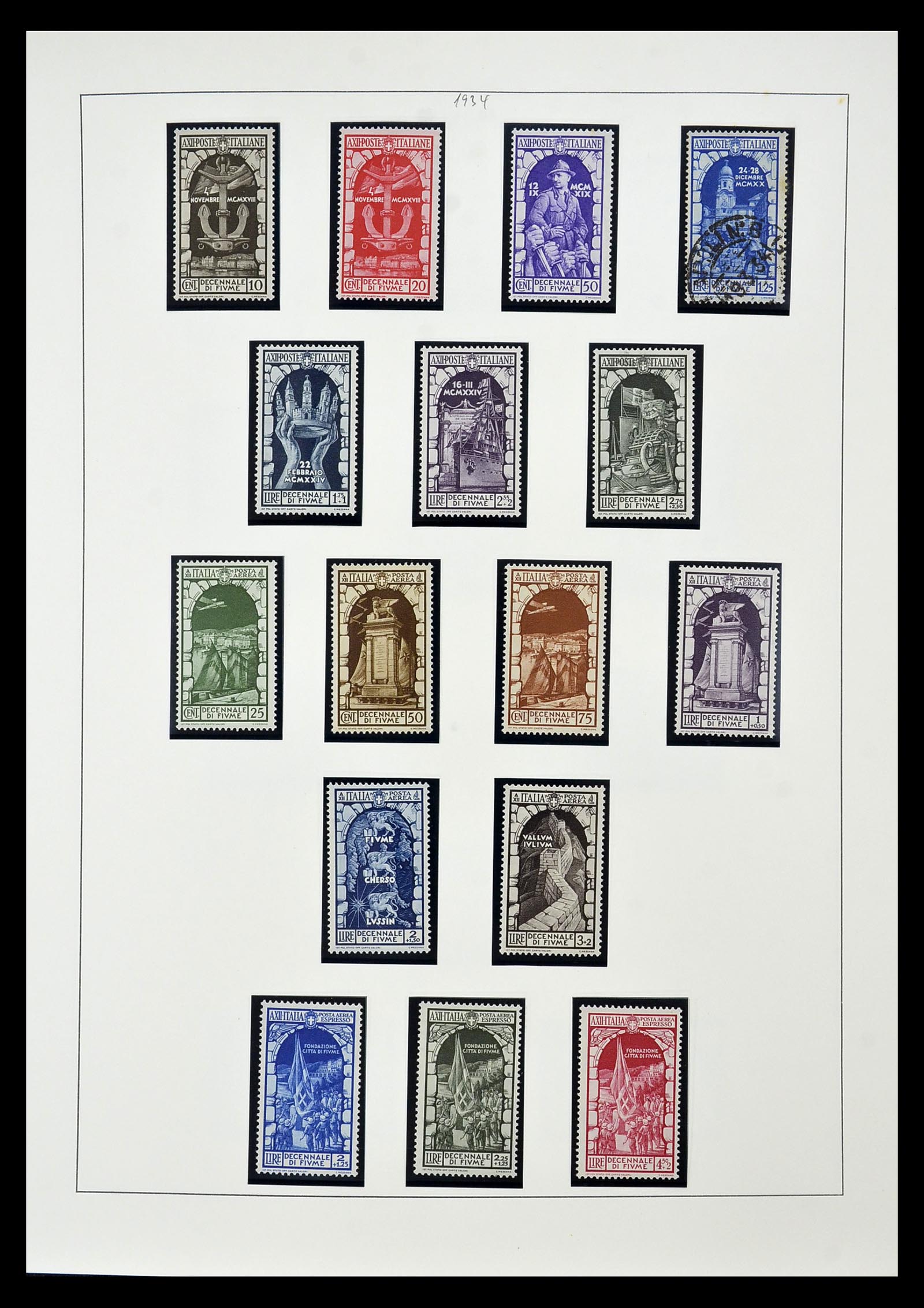34908 039 - Stamp Collection 34908 Italy 1861-1975.