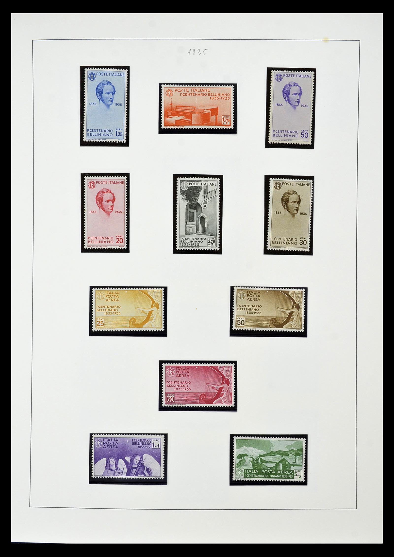 34908 040 - Stamp Collection 34908 Italy 1861-1975.