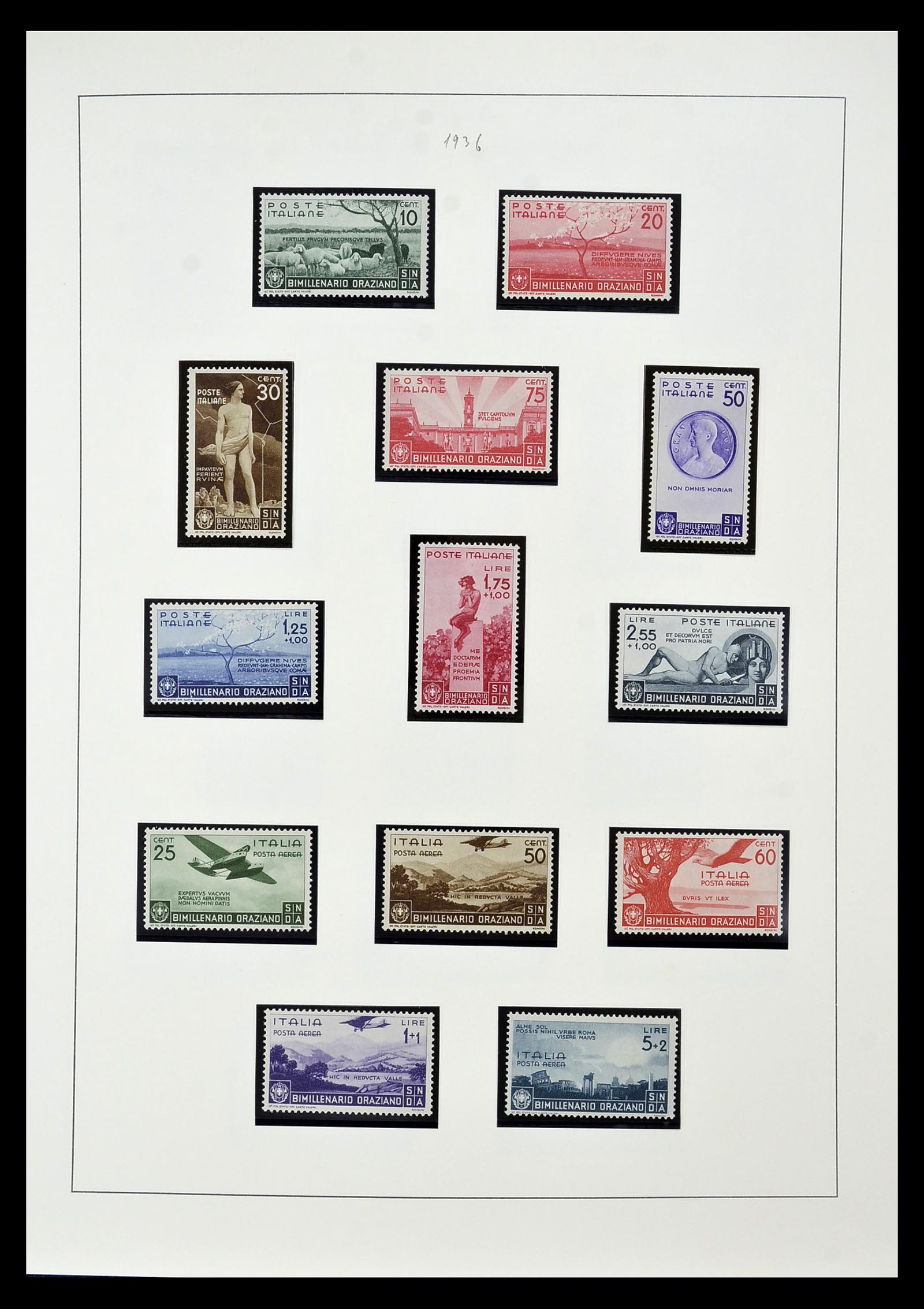 34908 042 - Stamp Collection 34908 Italy 1861-1975.