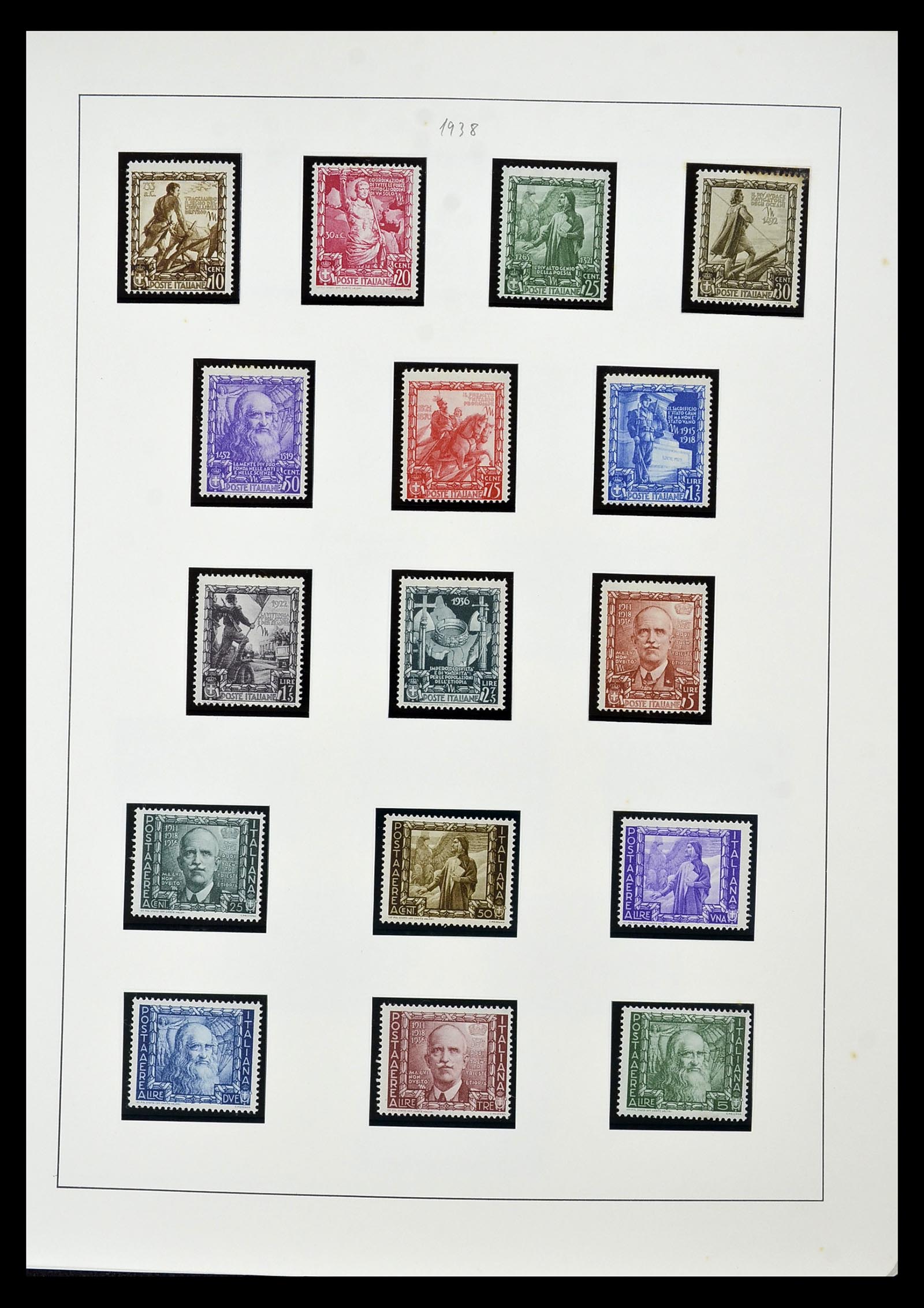 34908 046 - Stamp Collection 34908 Italy 1861-1975.
