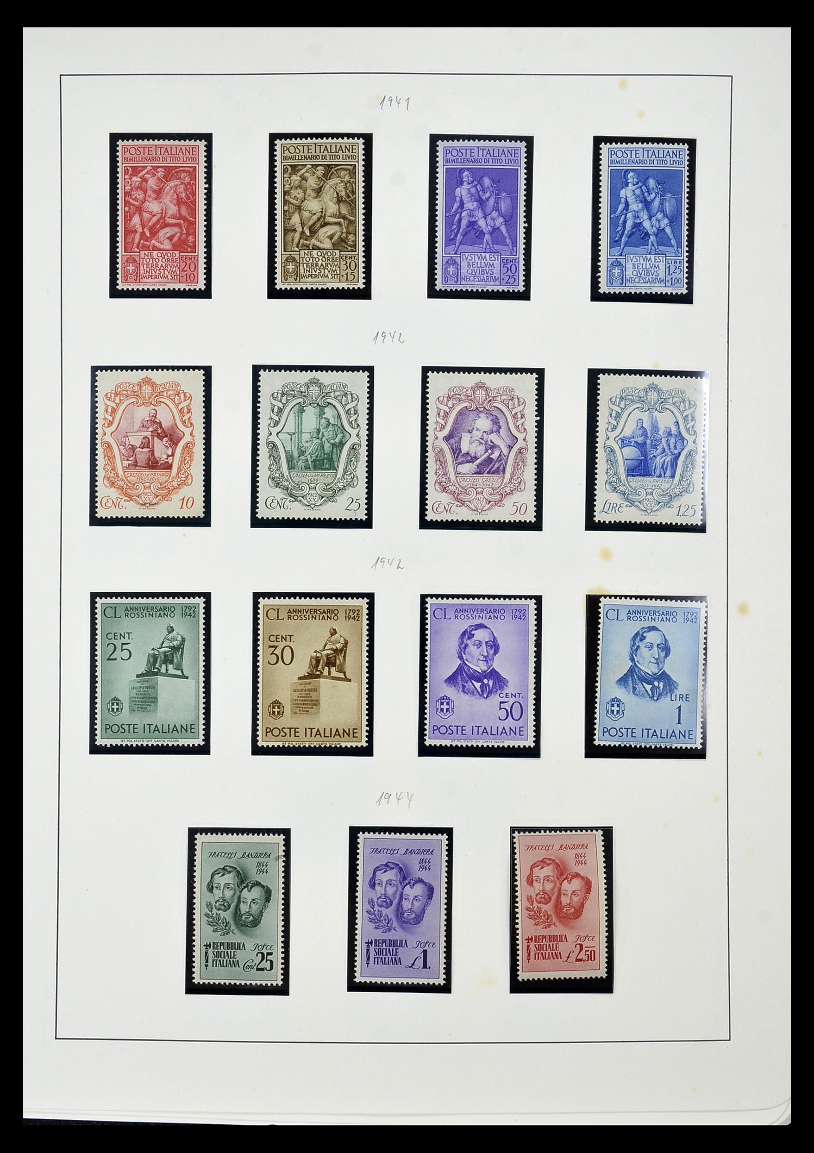 34908 048 - Stamp Collection 34908 Italy 1861-1975.