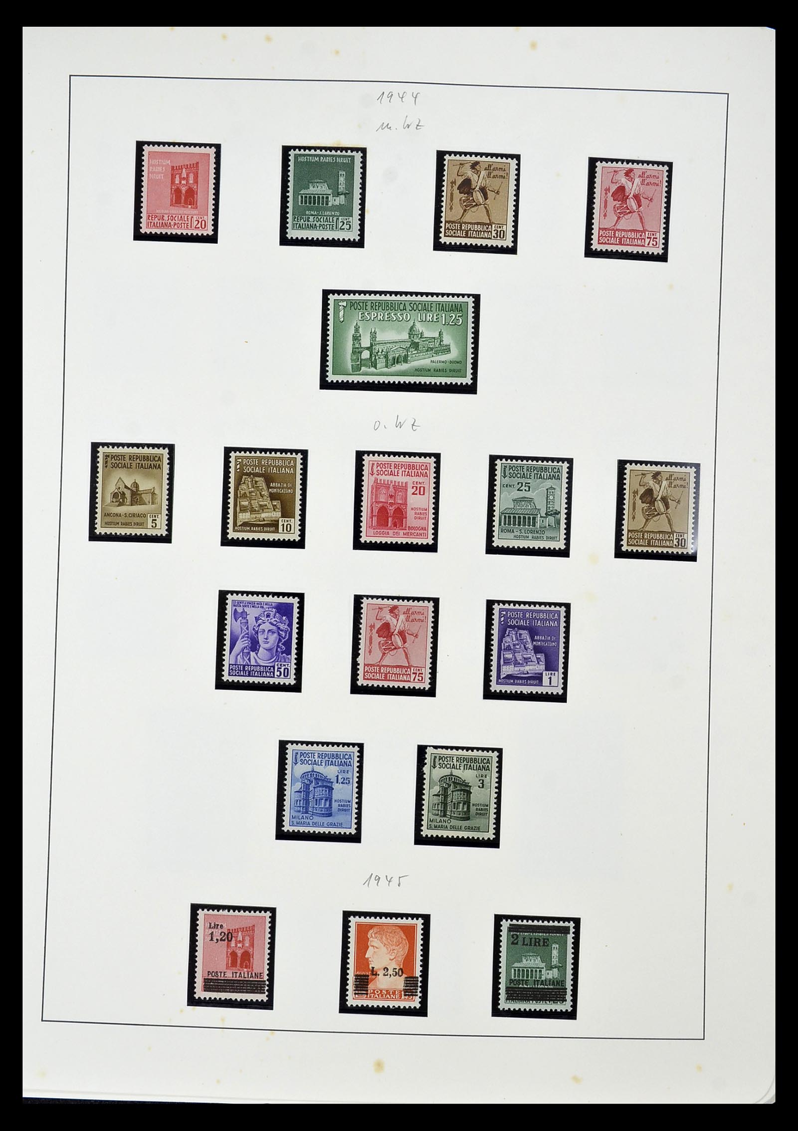 34908 049 - Stamp Collection 34908 Italy 1861-1975.