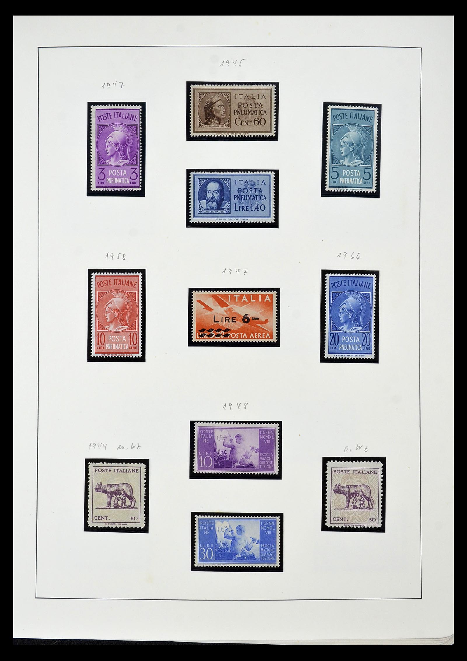 34908 053 - Stamp Collection 34908 Italy 1861-1975.