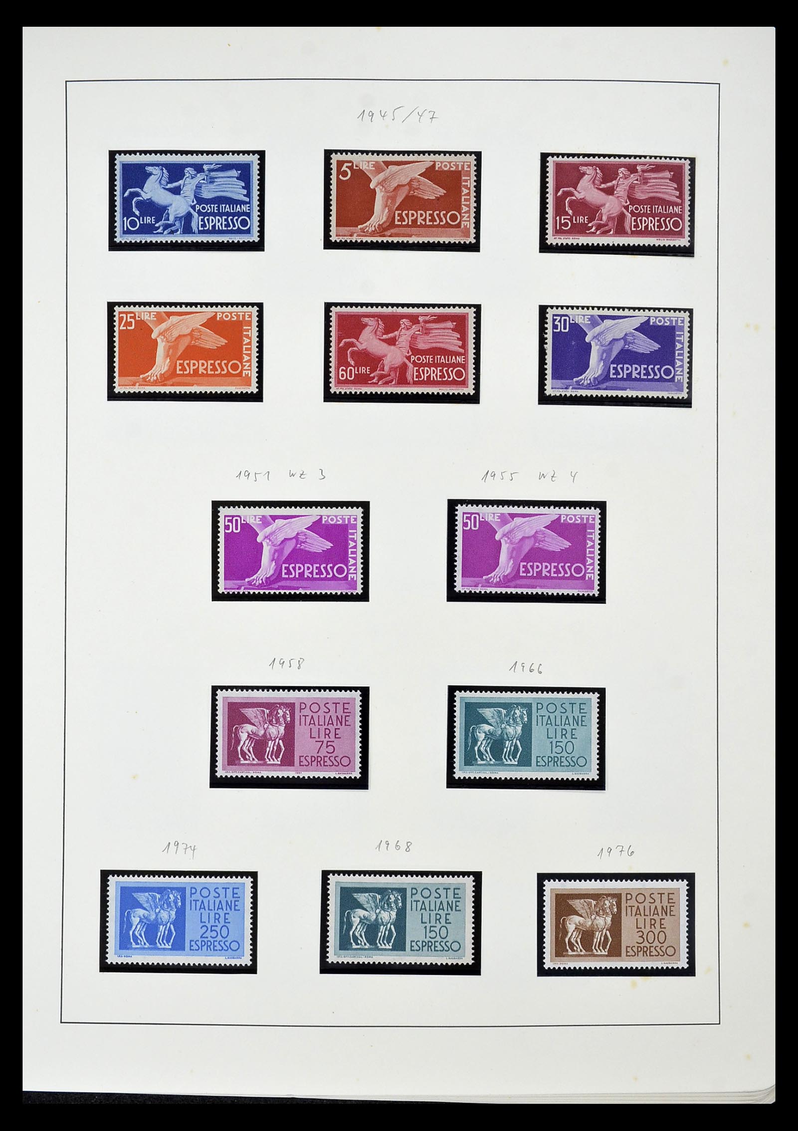 34908 054 - Stamp Collection 34908 Italy 1861-1975.