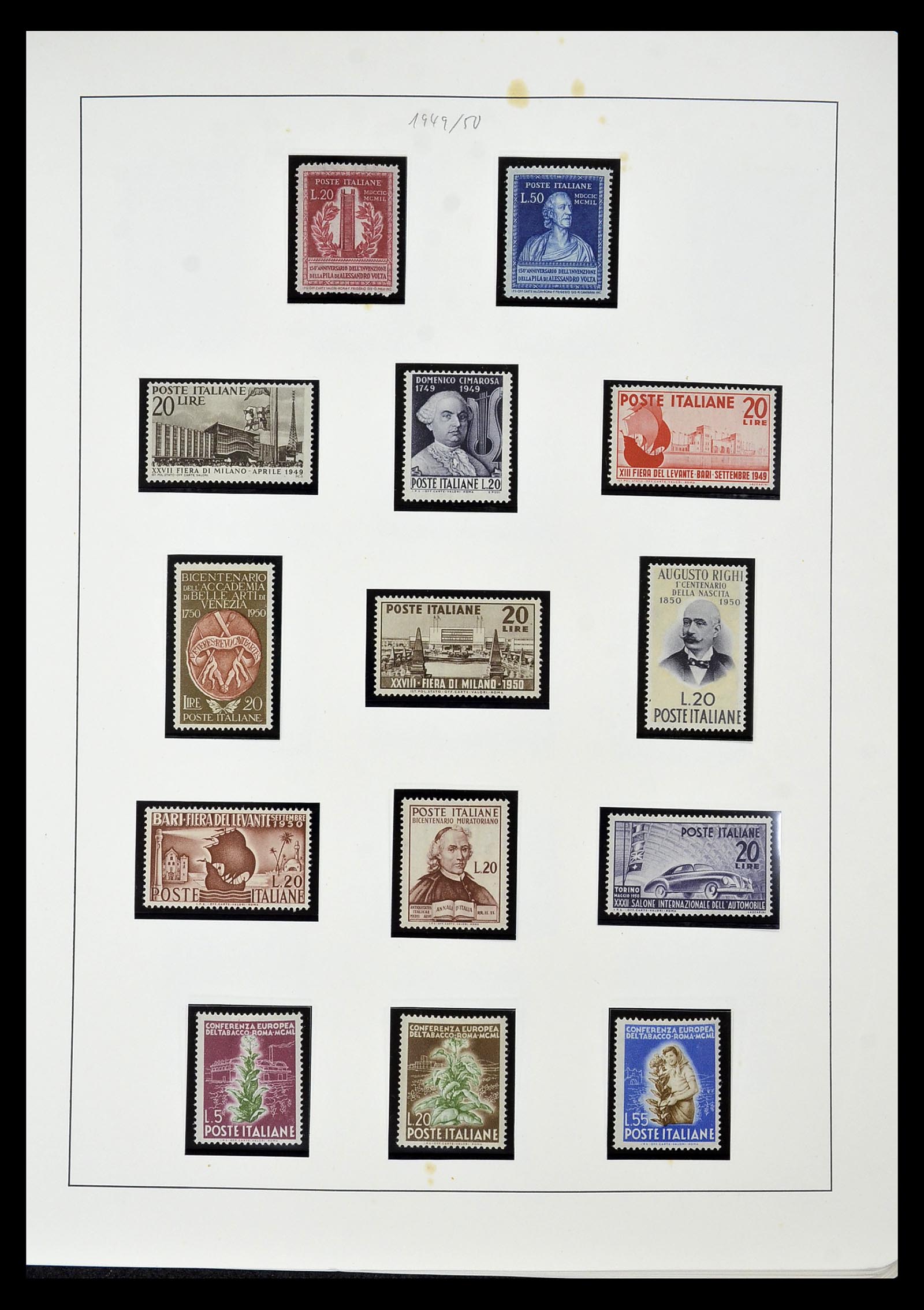34908 058 - Stamp Collection 34908 Italy 1861-1975.