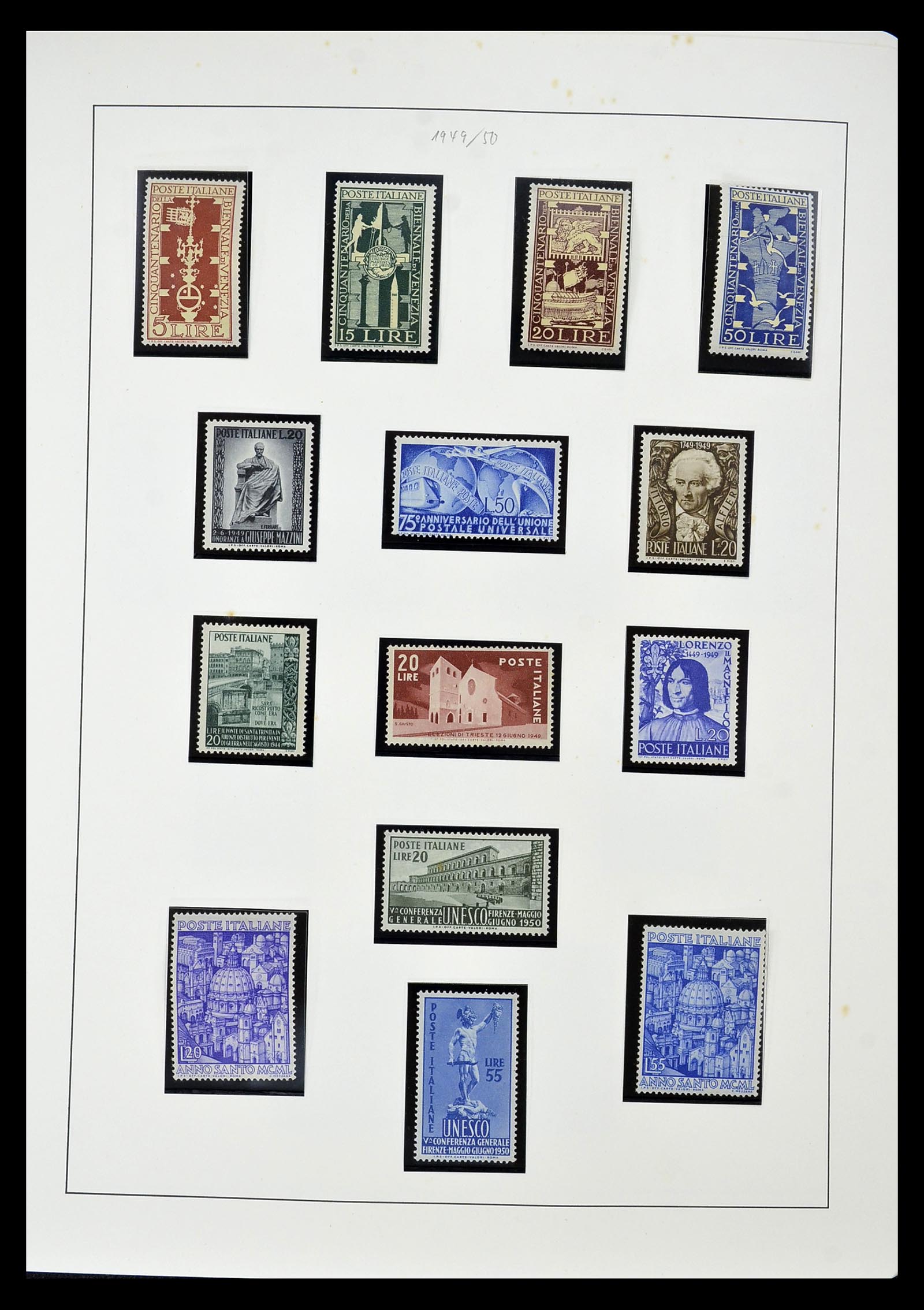 34908 059 - Stamp Collection 34908 Italy 1861-1975.