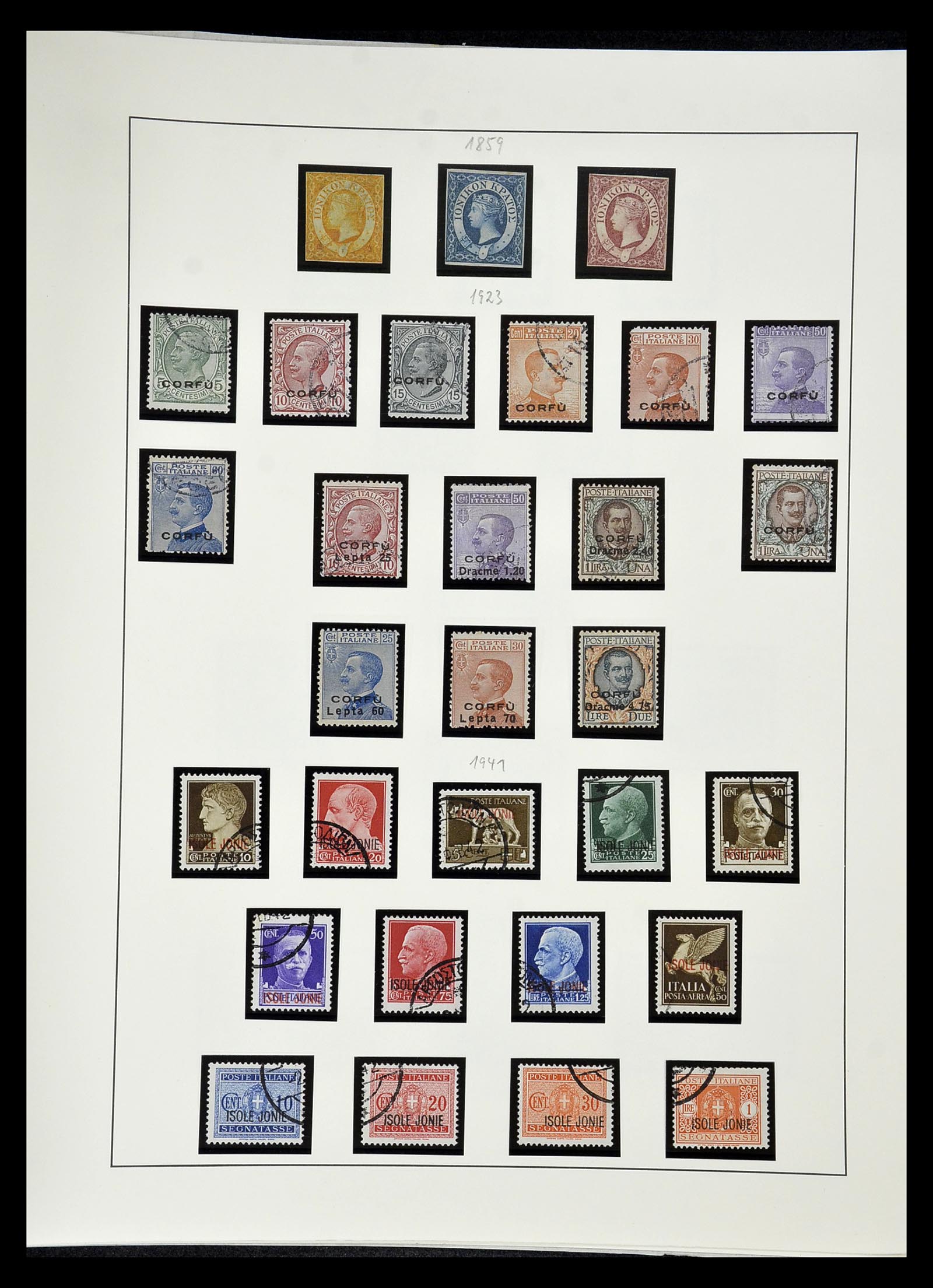 34908 133 - Stamp Collection 34908 Italy 1861-1975.