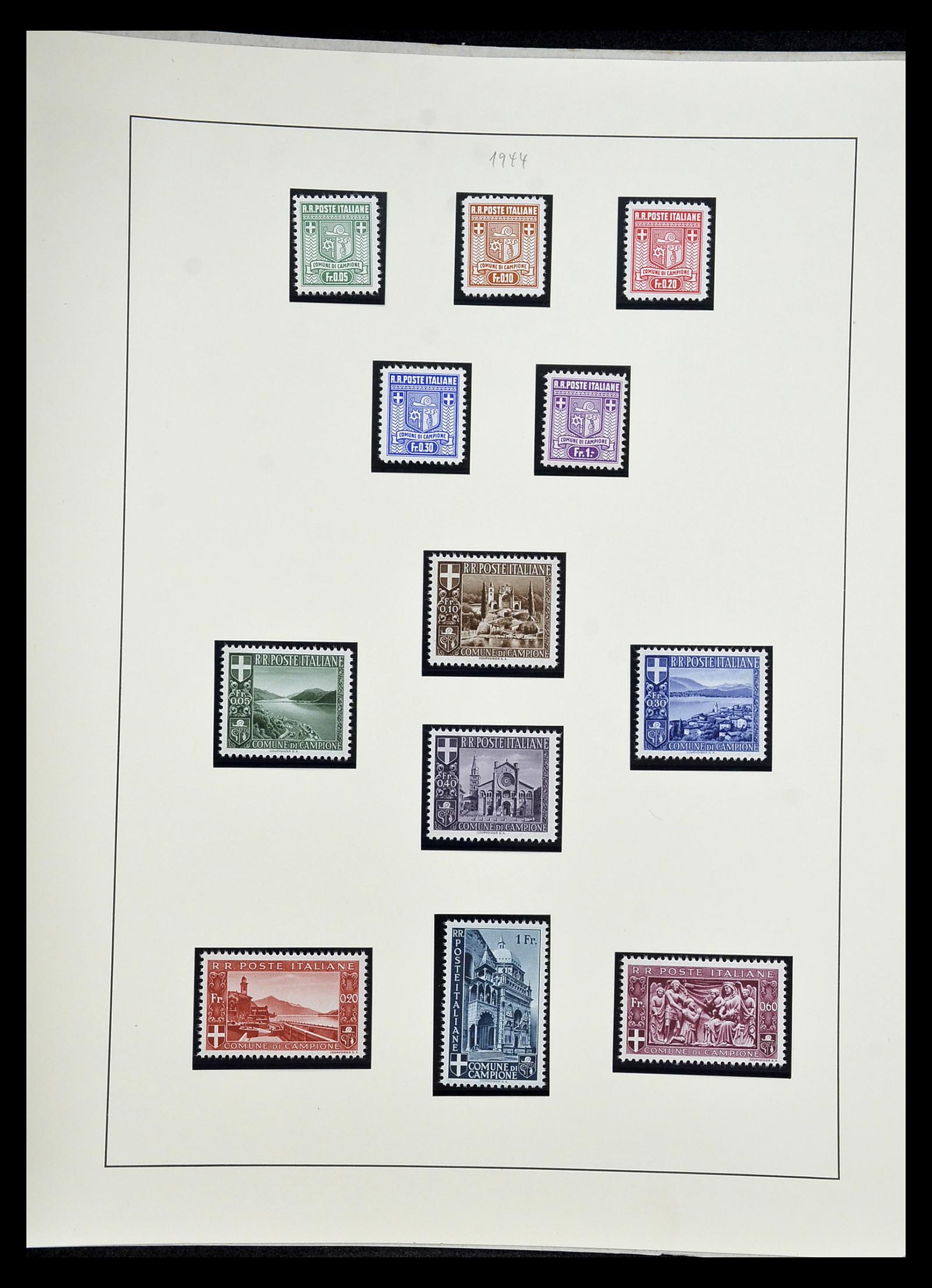 34908 134 - Stamp Collection 34908 Italy 1861-1975.