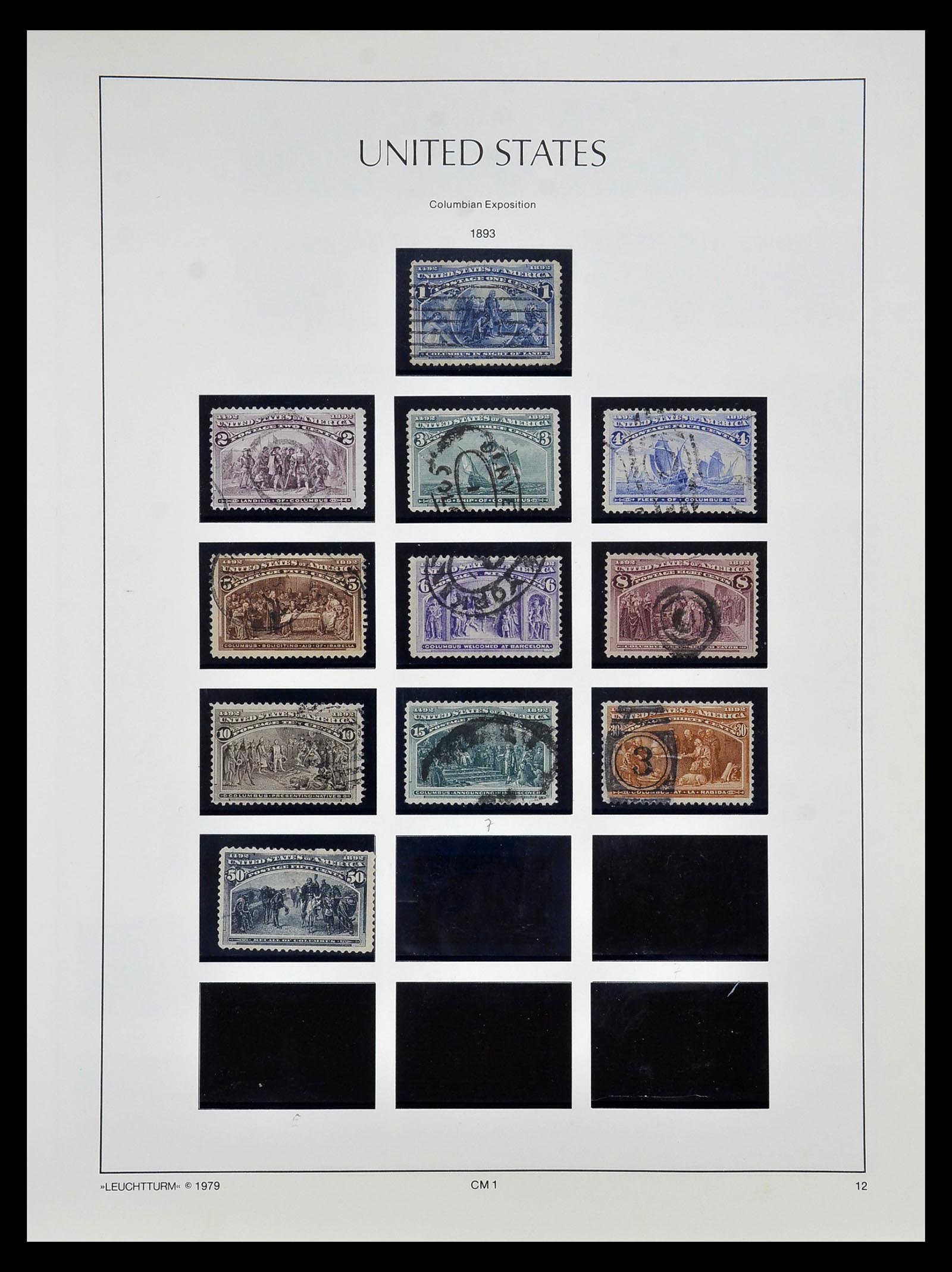 34910 017 - Postzegelverzameling 34910 USA 1851-1934.