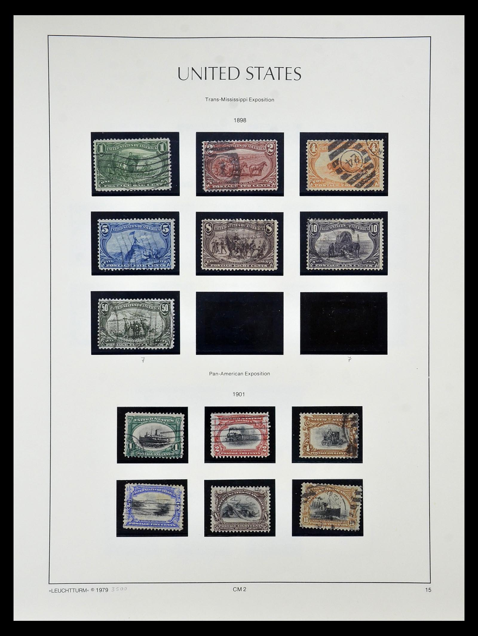 34910 023 - Stamp Collection 34910 USA 1851-1934.