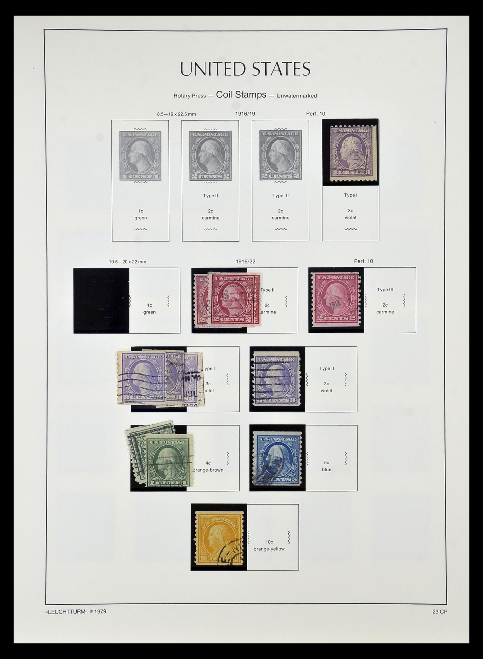 34910 032 - Stamp Collection 34910 USA 1851-1934.
