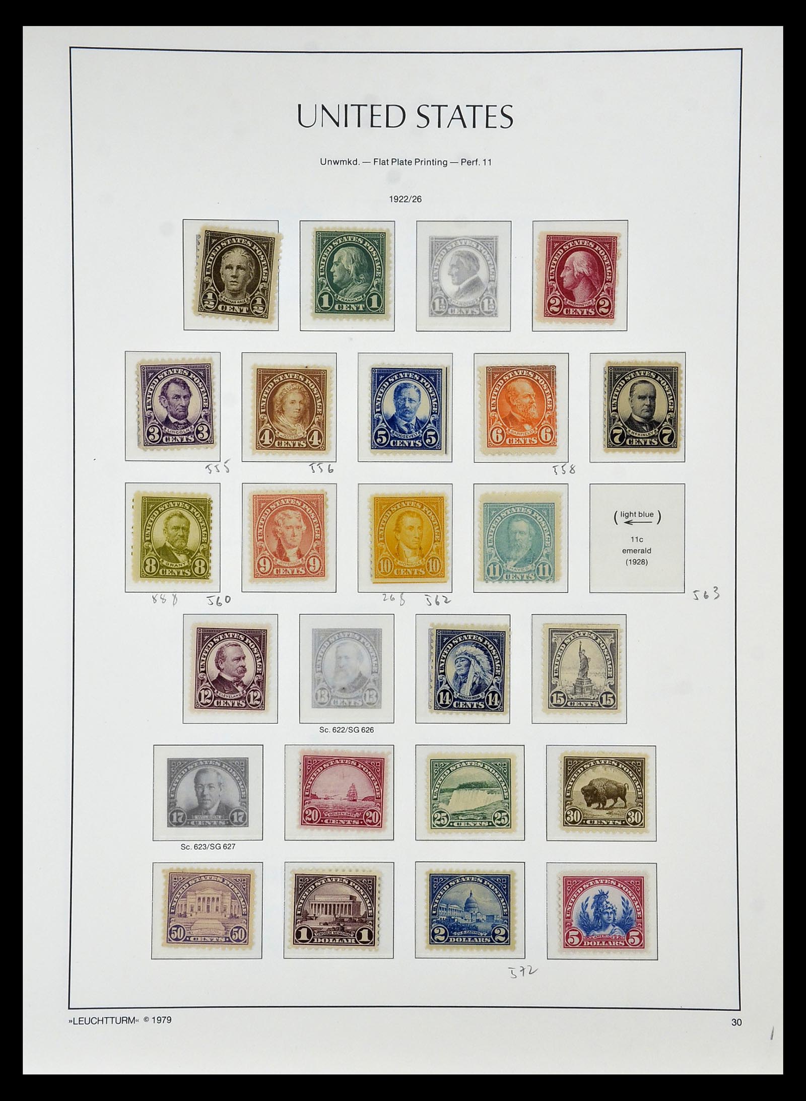 34910 036 - Stamp Collection 34910 USA 1851-1934.