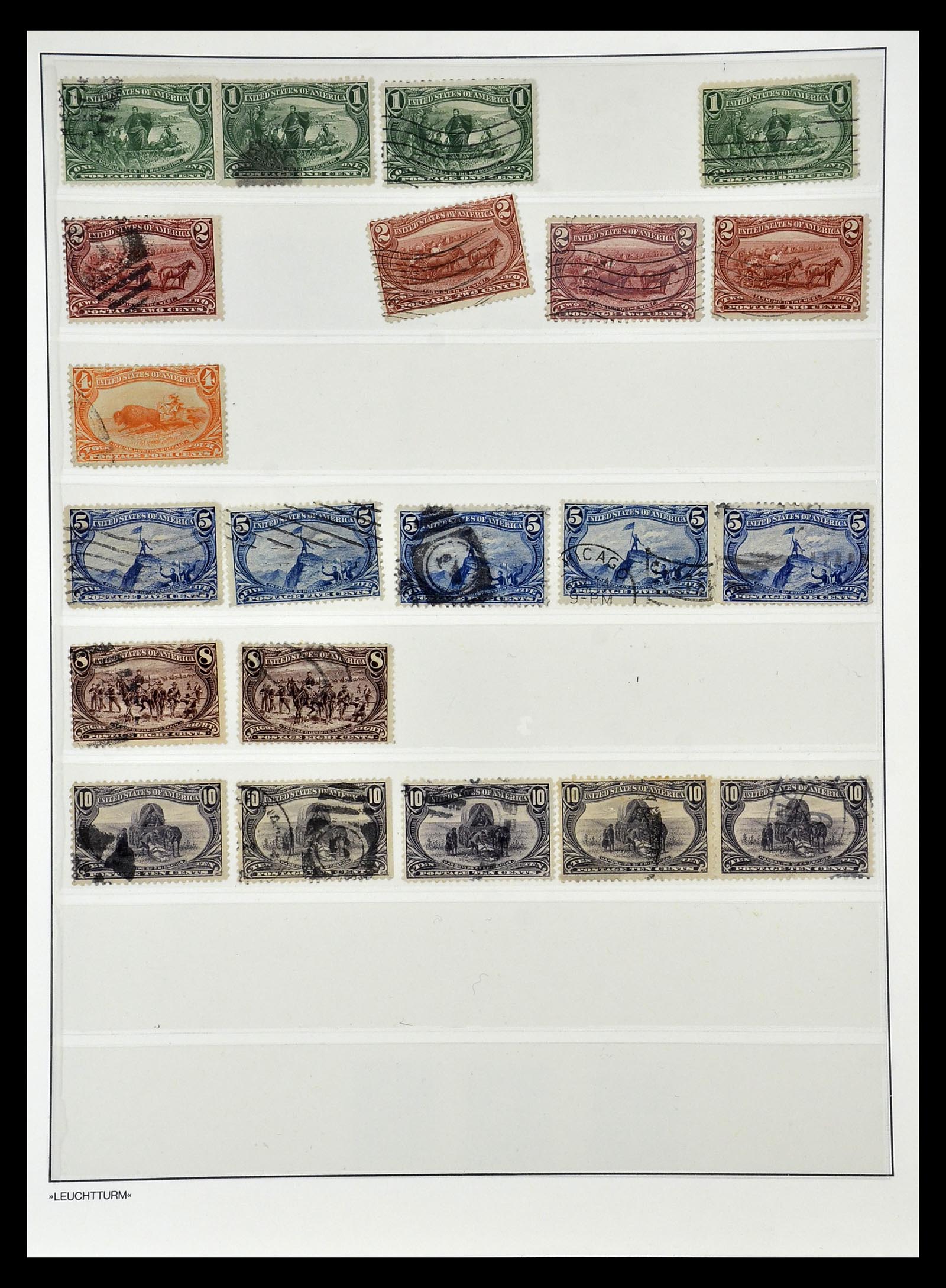 34910 042 - Stamp Collection 34910 USA 1851-1934.