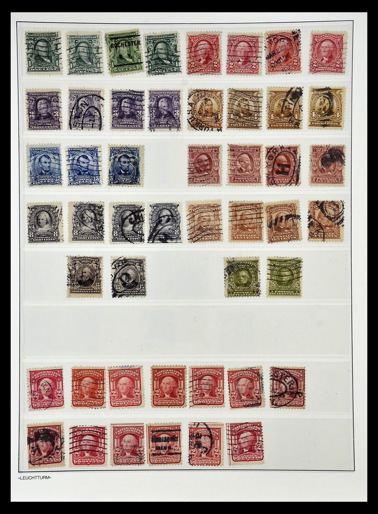 34910 044 - Stamp Collection 34910 USA 1851-1934.