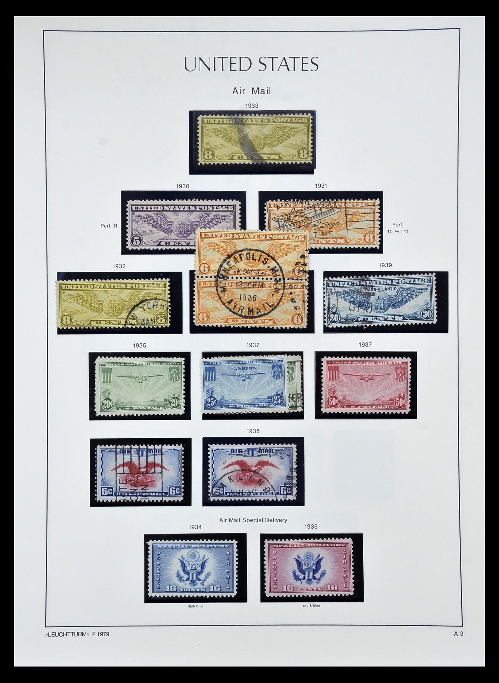 34910 051 - Stamp Collection 34910 USA 1851-1934.