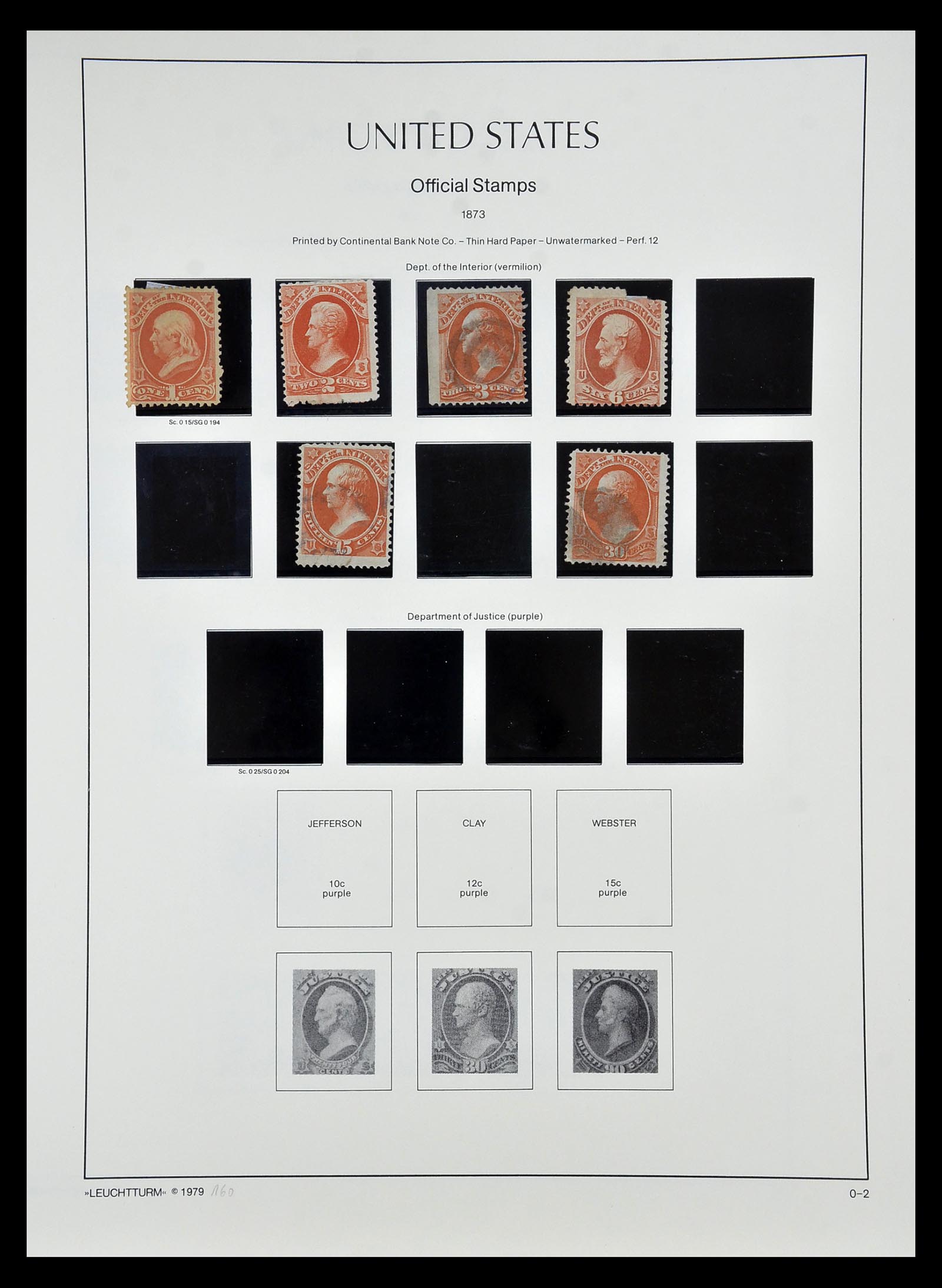 34910 055 - Stamp Collection 34910 USA 1851-1934.