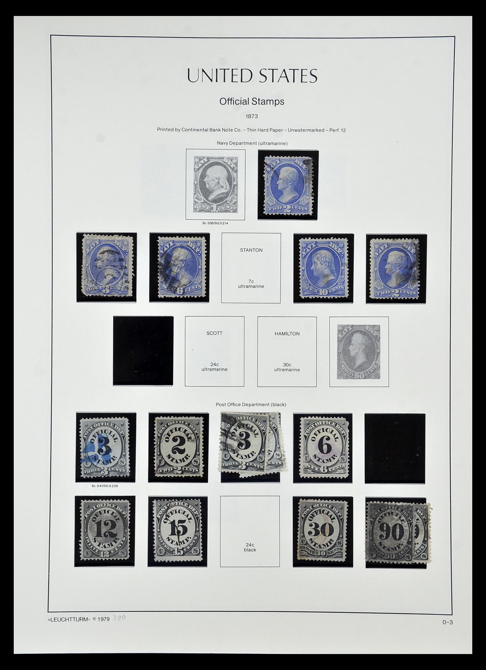 34910 057 - Stamp Collection 34910 USA 1851-1934.