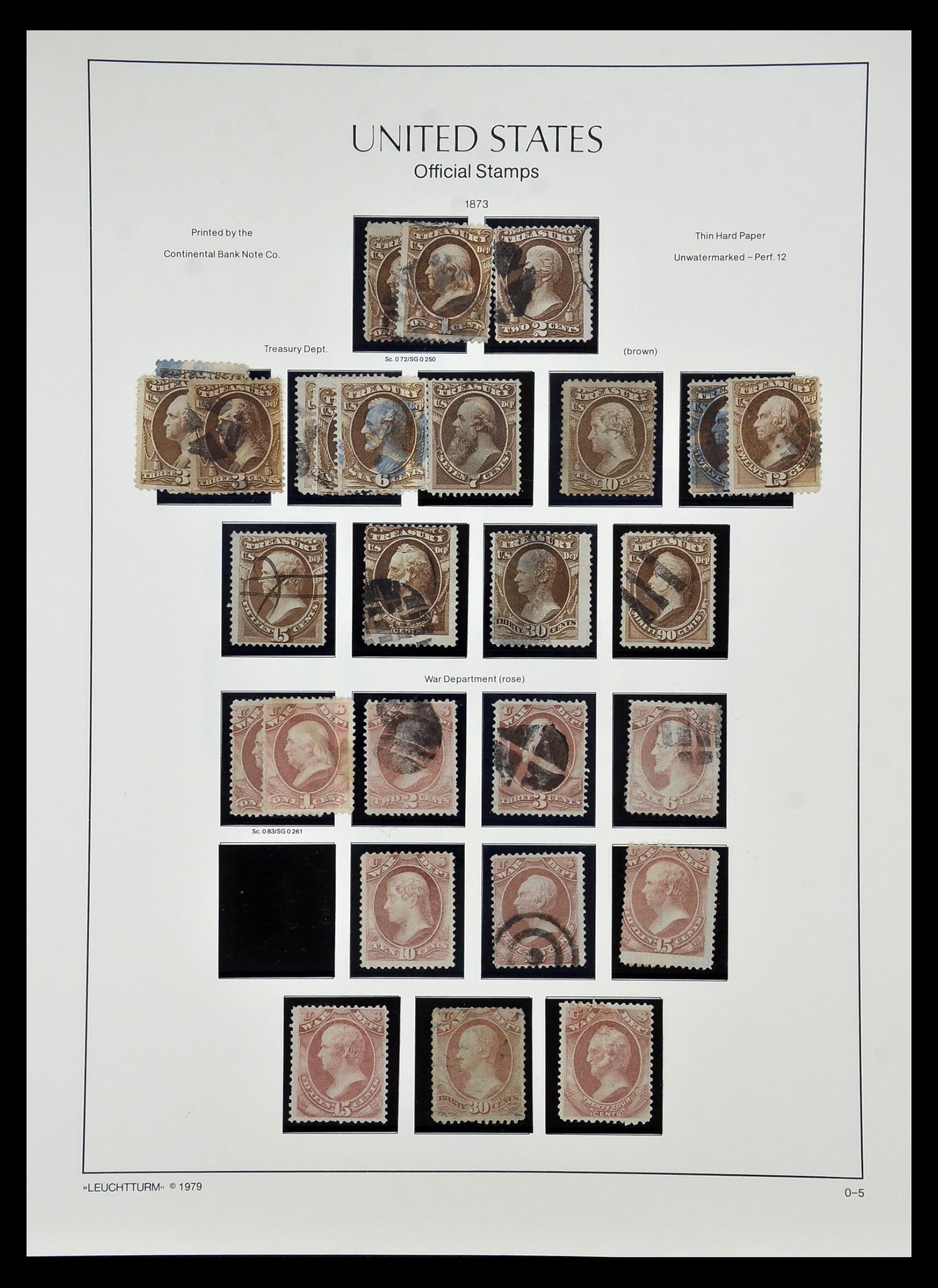 34910 059 - Stamp Collection 34910 USA 1851-1934.