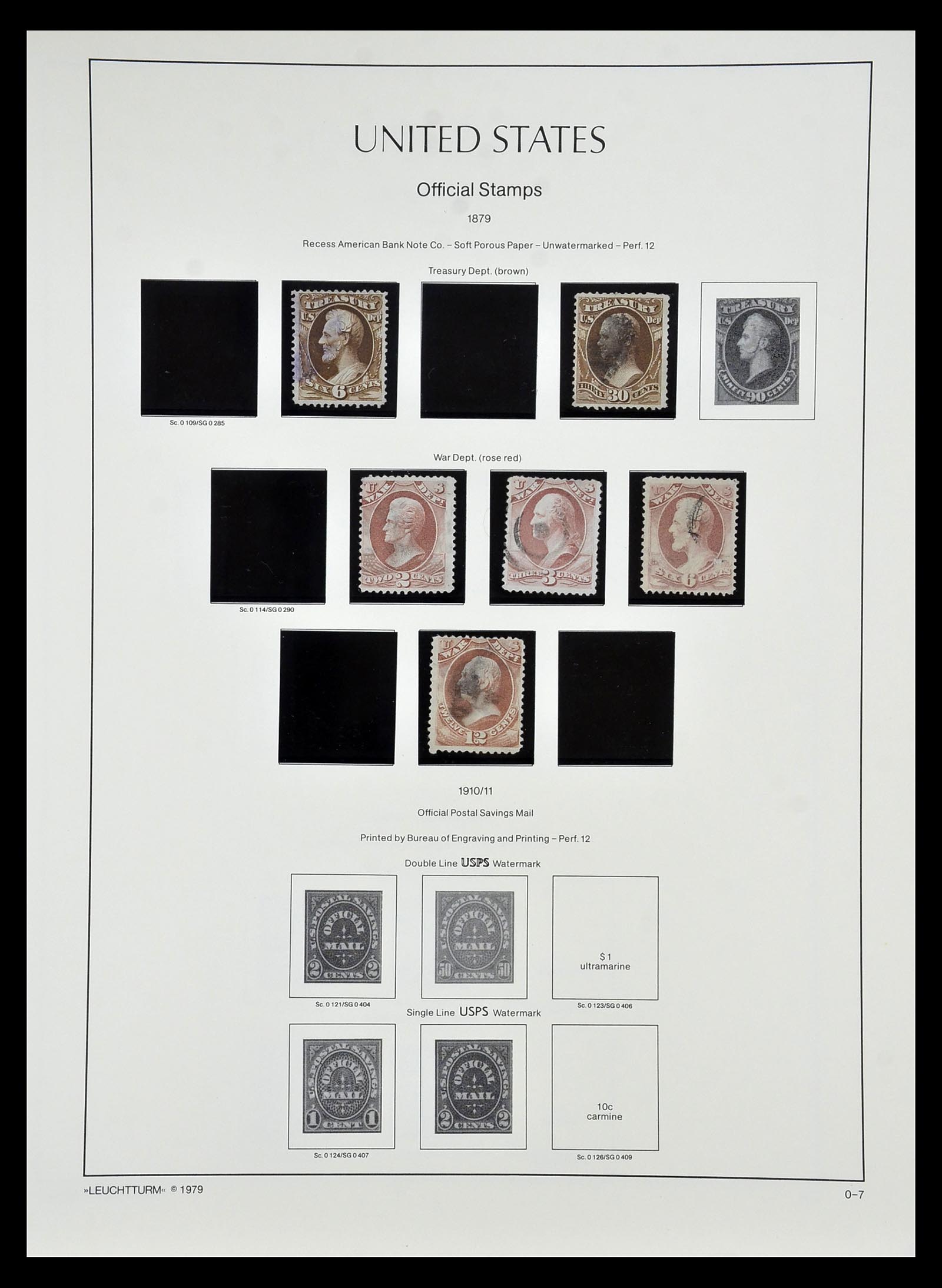 34910 061 - Stamp Collection 34910 USA 1851-1934.