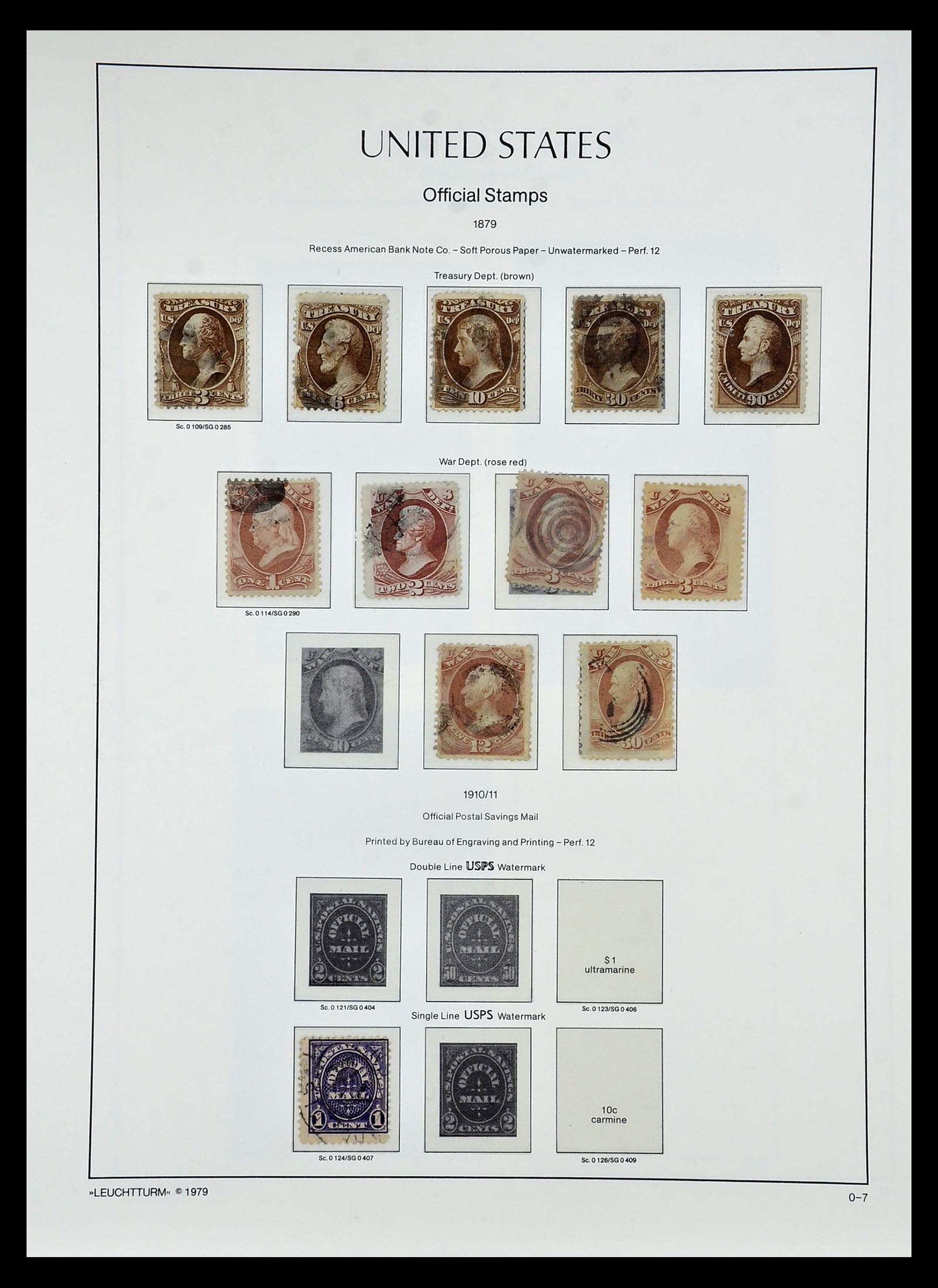 34910 062 - Stamp Collection 34910 USA 1851-1934.