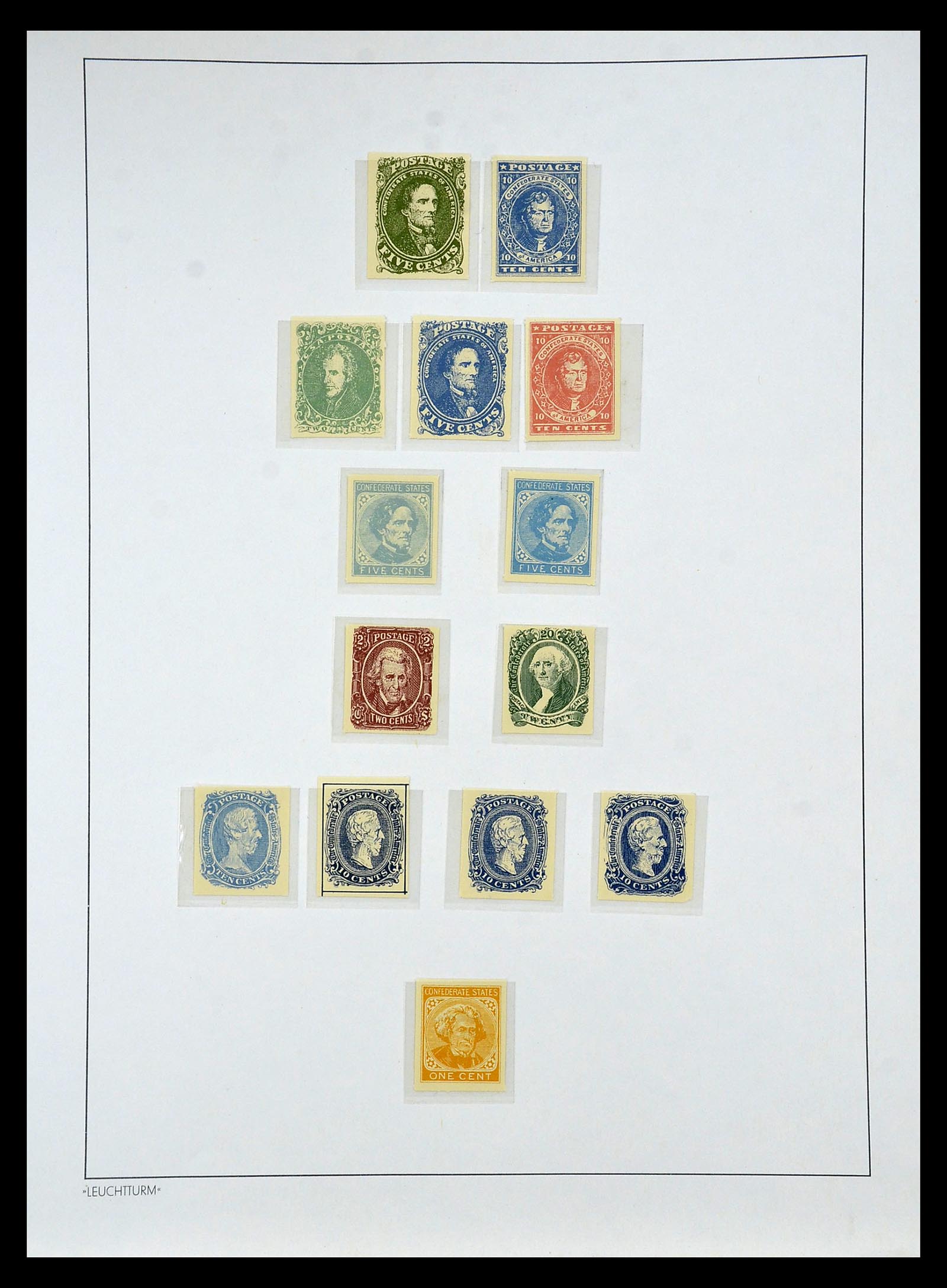 34910 071 - Stamp Collection 34910 USA 1851-1934.