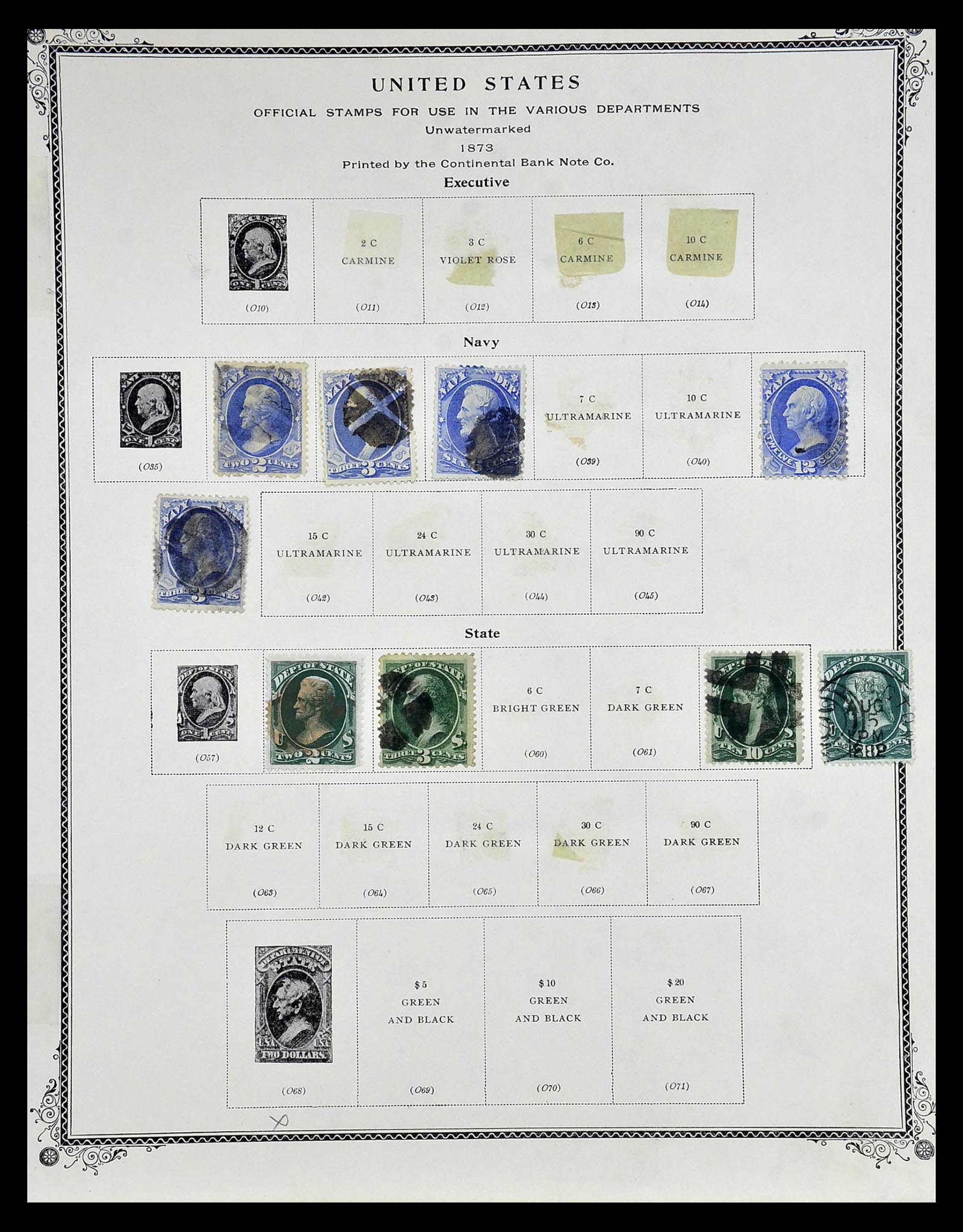 34910 081 - Stamp Collection 34910 USA 1851-1934.